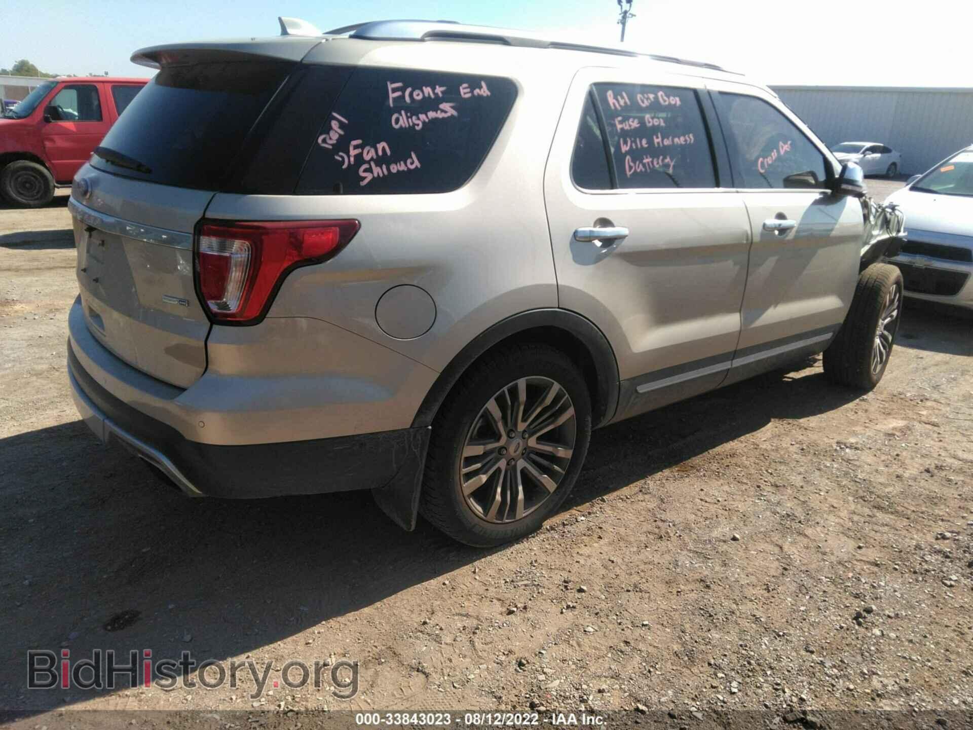 2017 FORD EXPLORER - VIN: 1FM5K8HT8HGB76449 - Photo 4