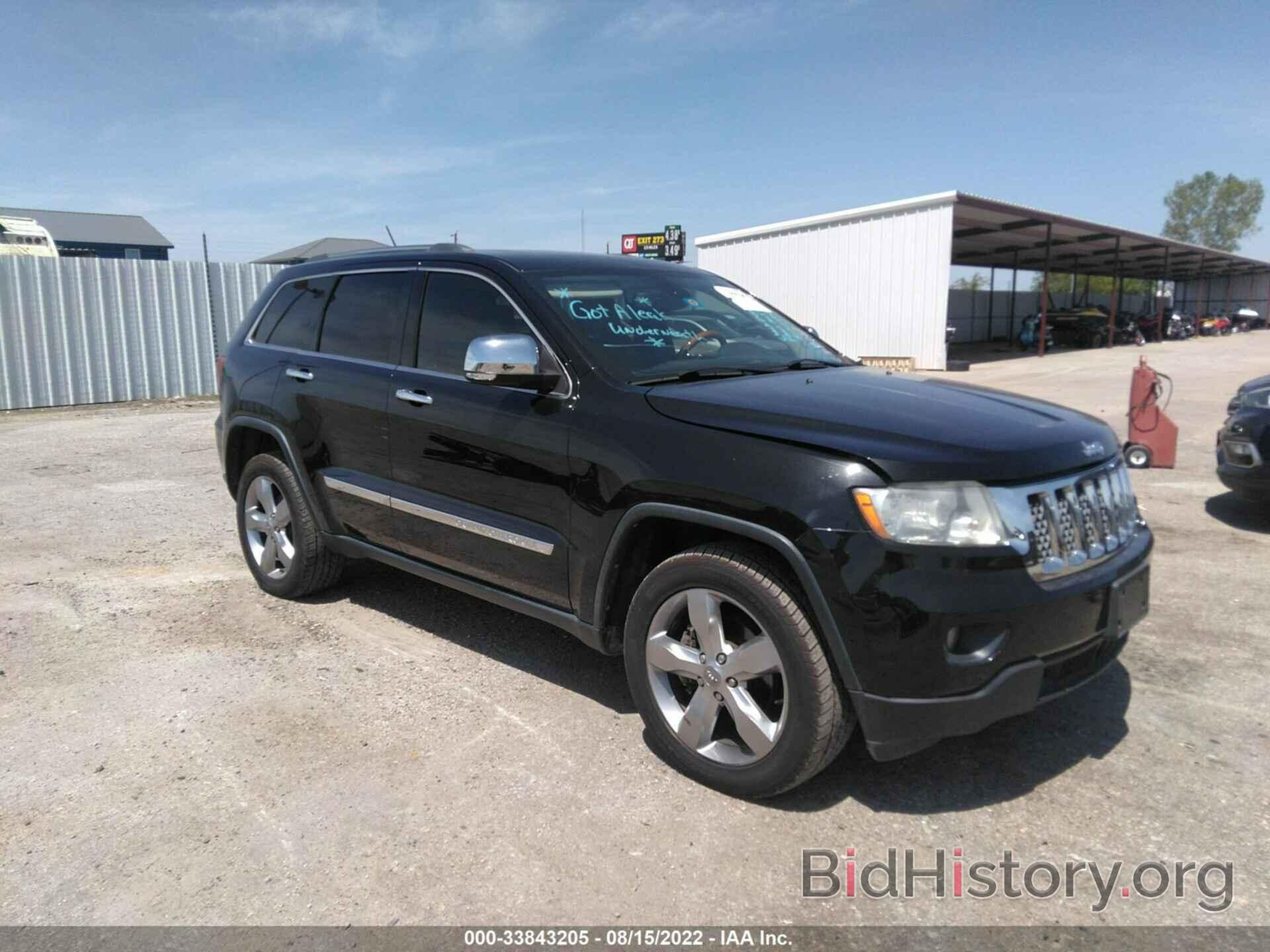 Photo 1C4RJECT8CC334206 - JEEP GRAND CHEROKEE 2012