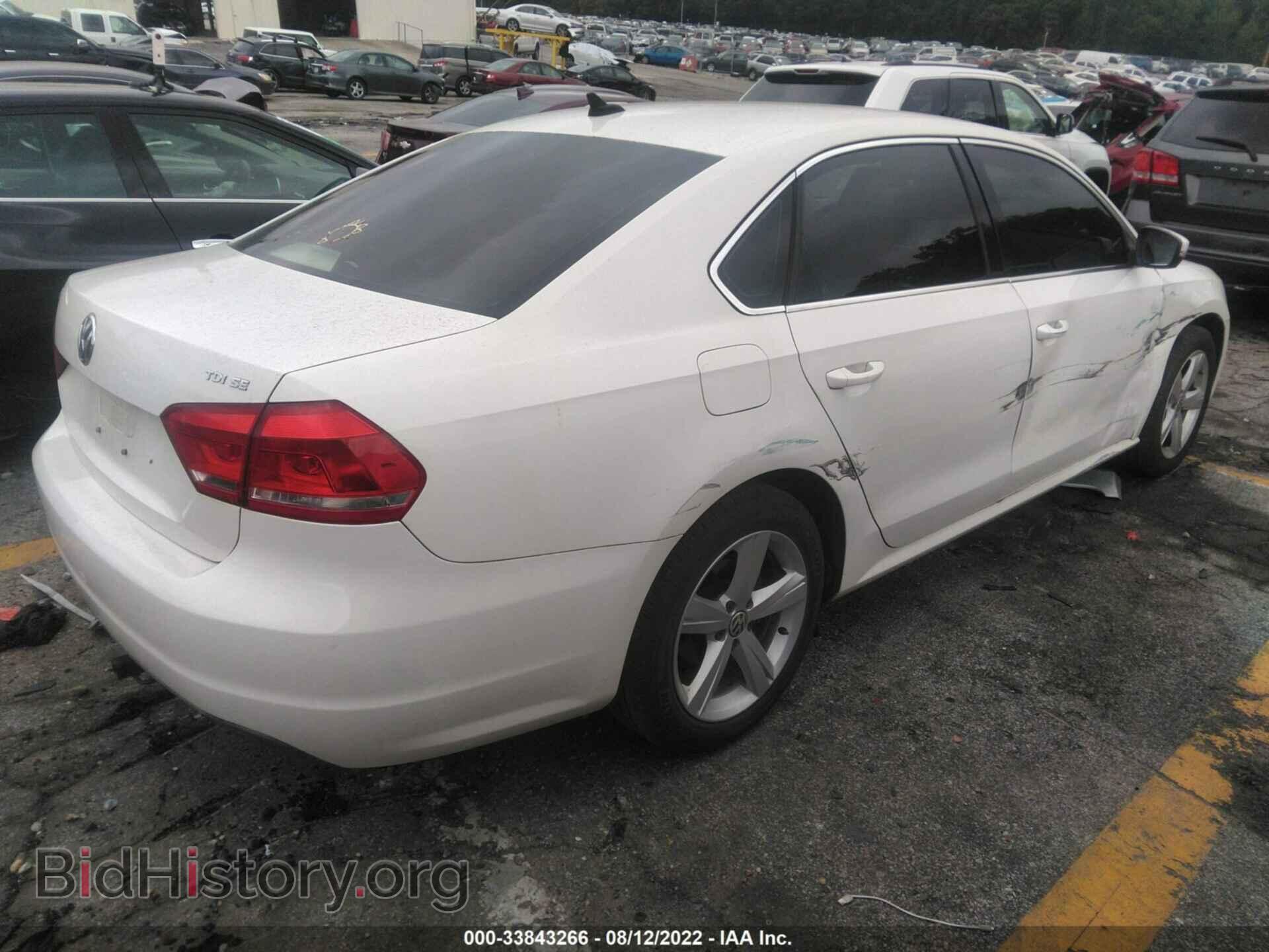 2013 VOLKSWAGEN PASSAT - VIN: 1VWBN7A33DC069469 - Фото 4