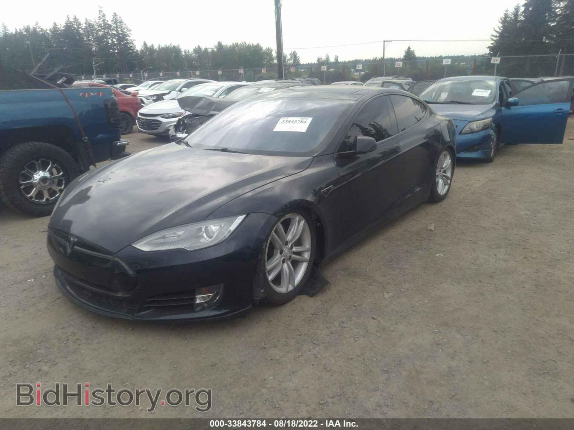 2015 TESLA MODEL S - VIN: 5YJSA1H23FF080857 - Фото 2