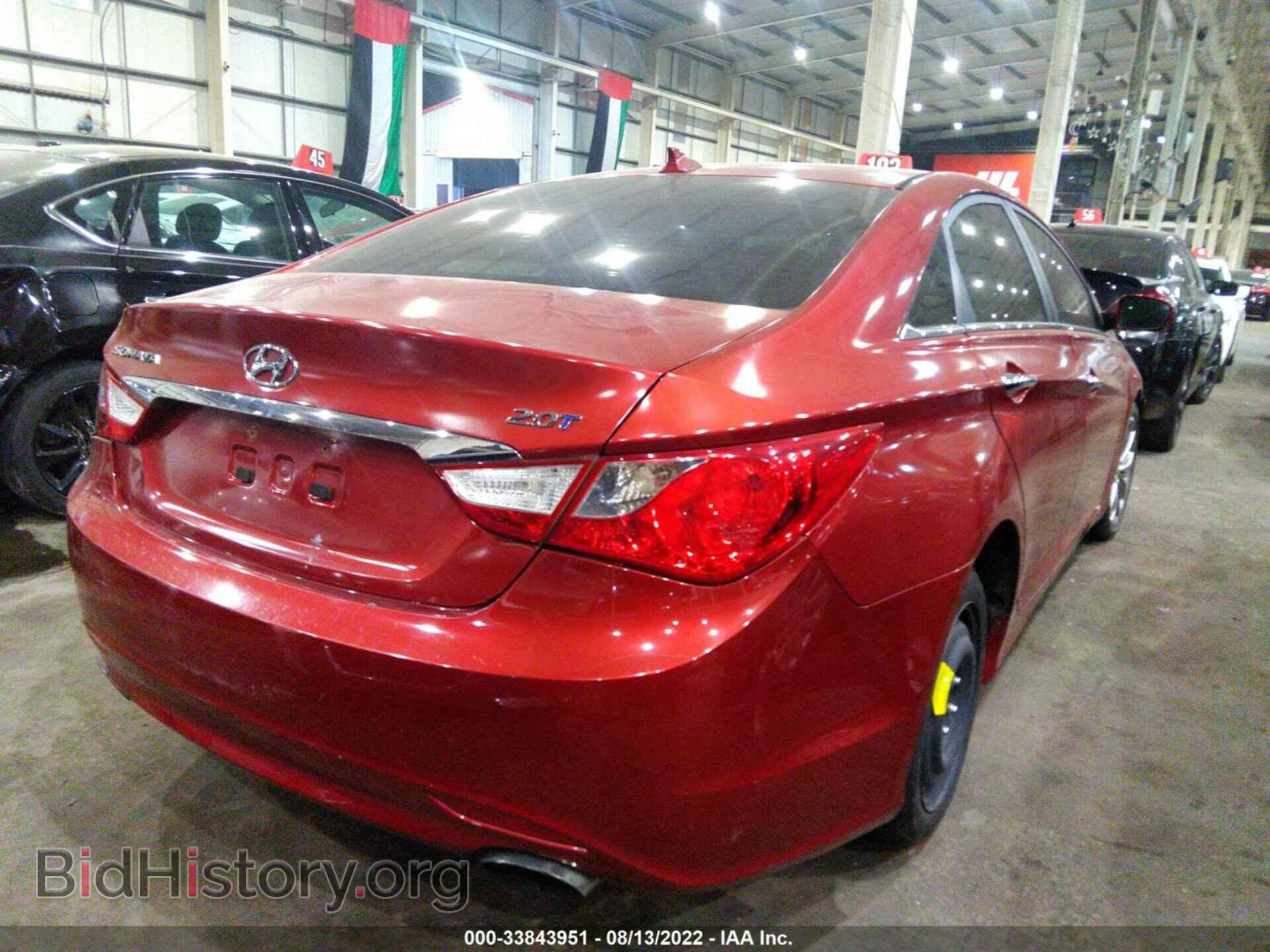 2012 HYUNDAI SONATA - VIN: 00PEC4AB8CH416504 - Photo 4
