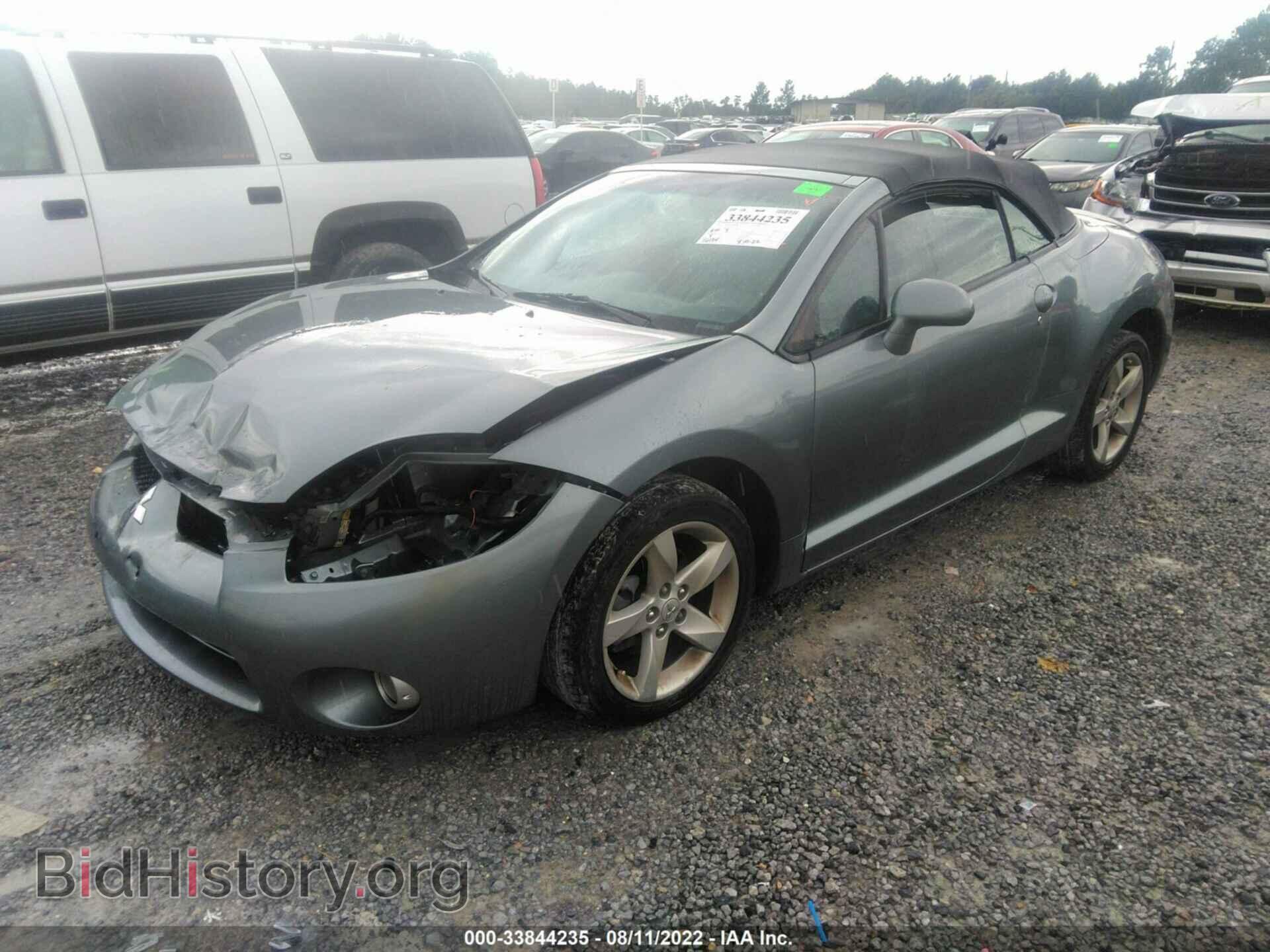 2007 MITSUBISHI ECLIPSE - VIN: 4A3AL25F47E030438 - Фото 2