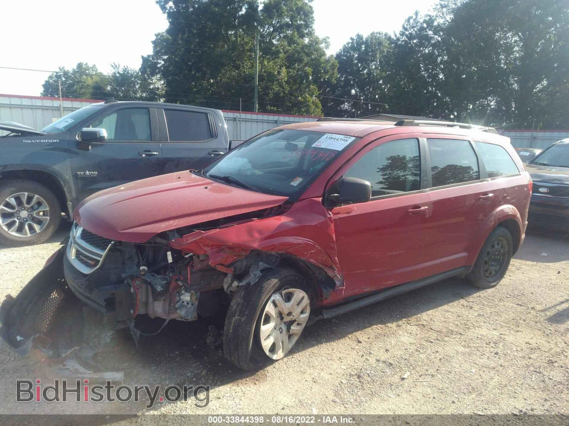 2017 DODGE JOURNEY - VIN: 3C4PDCAB5HT621883 - Фото 2