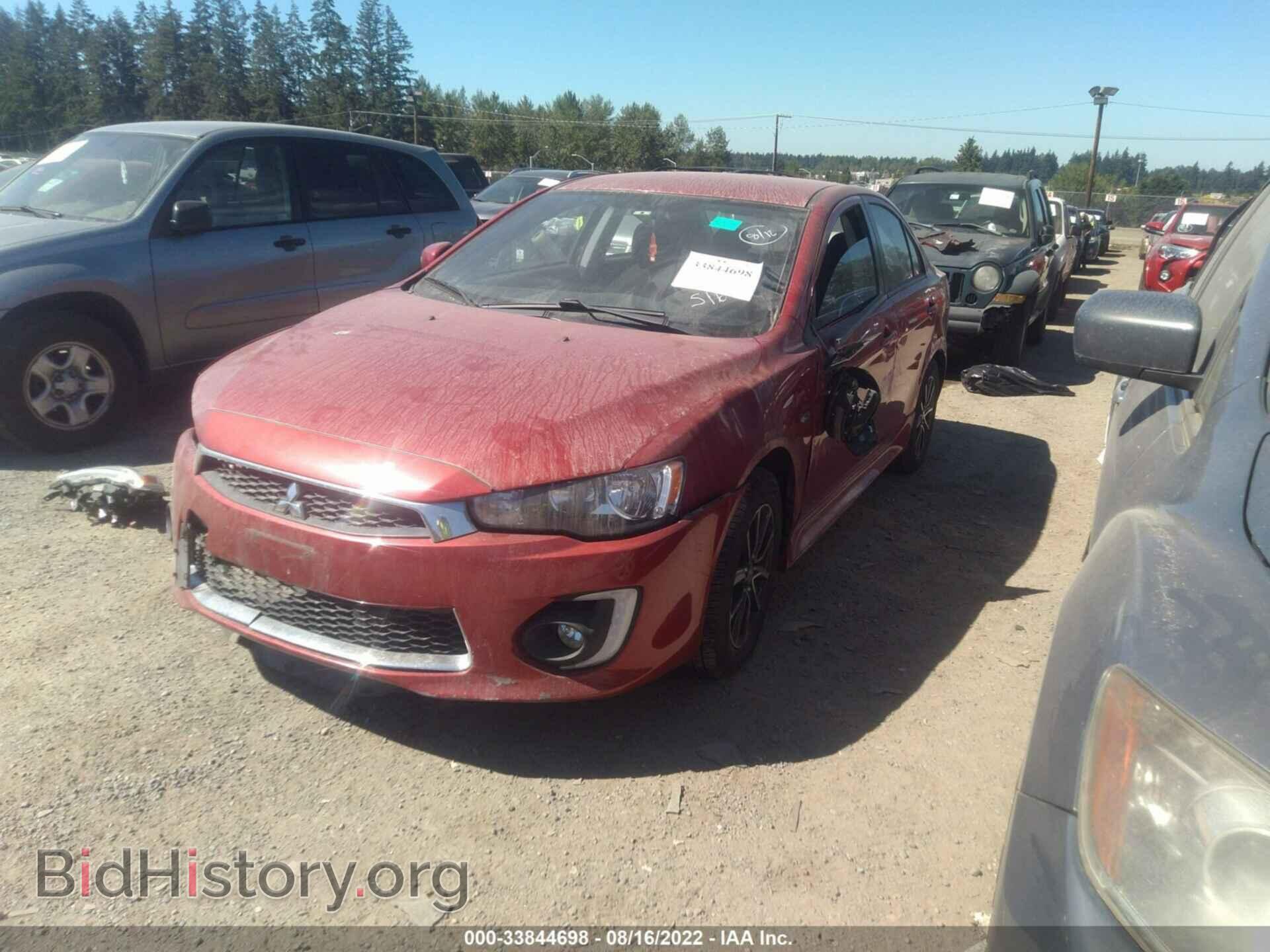 2017 MITSUBISHI LANCER - VIN: JA32U2FU8HU005162 - Фото 2