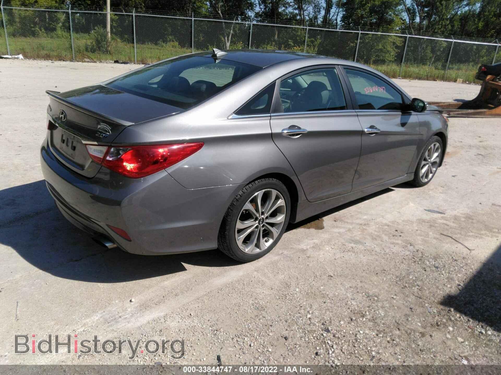 2014 HYUNDAI SONATA - VIN: 5NPEC4AB5EH849569 - Фото 4