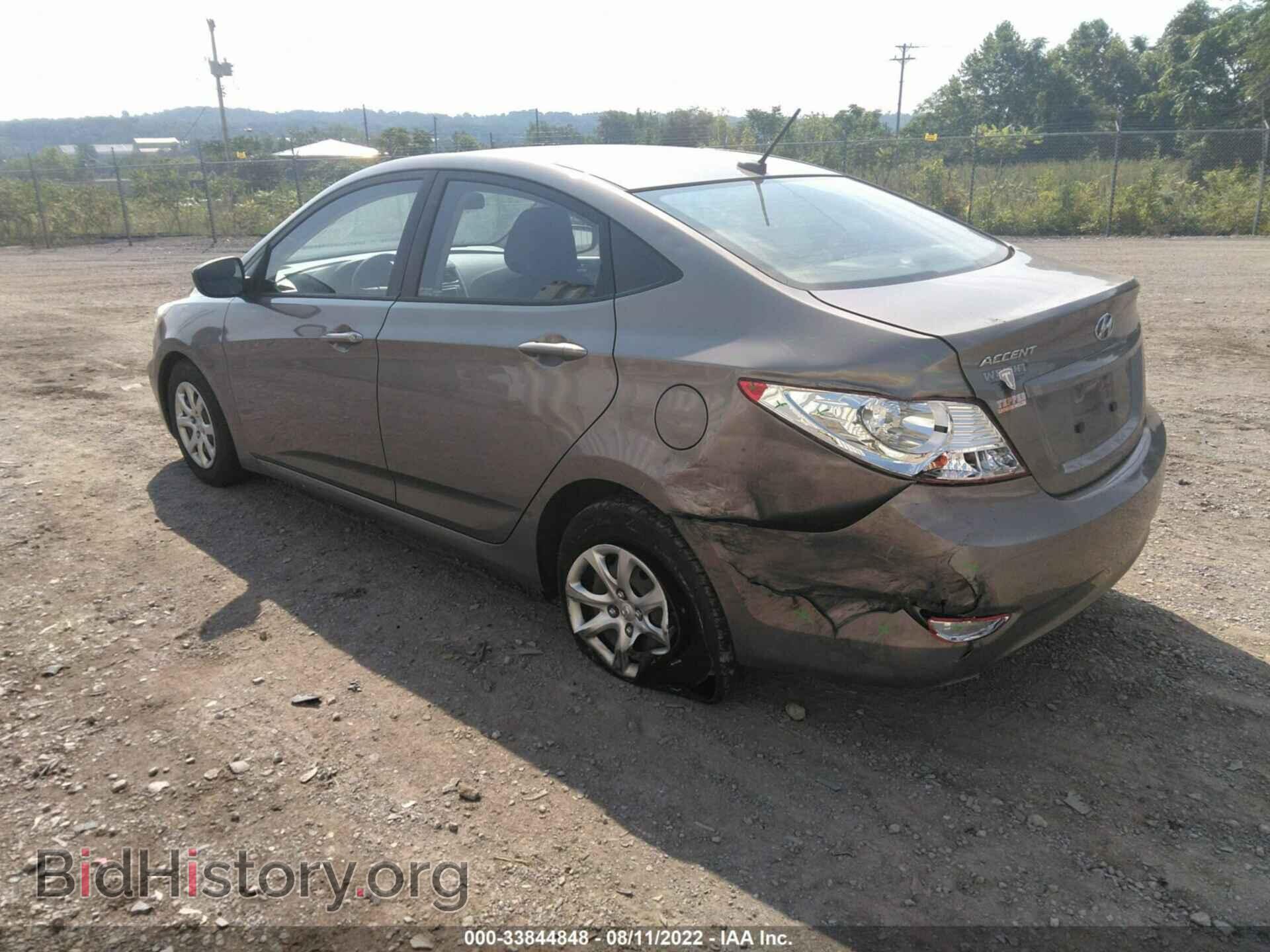 2014 HYUNDAI ACCENT - VIN: KMHCT4AE7EU590134 - Фото 3