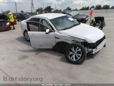 2012 Ford TAURUS SEL, white — VIN 1FAHP2EW9CG126995, IAAI