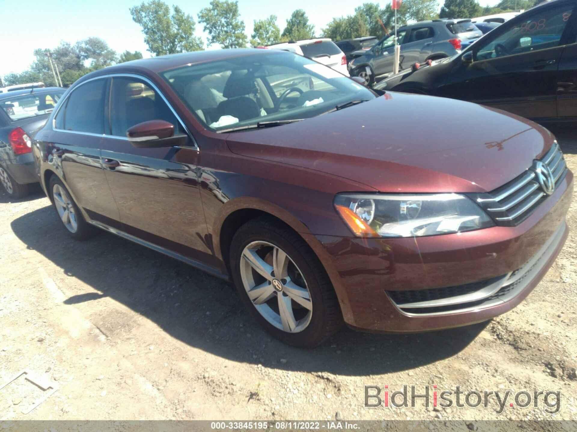 Photo 1VWBH7A30DC081828 - VOLKSWAGEN PASSAT 2013