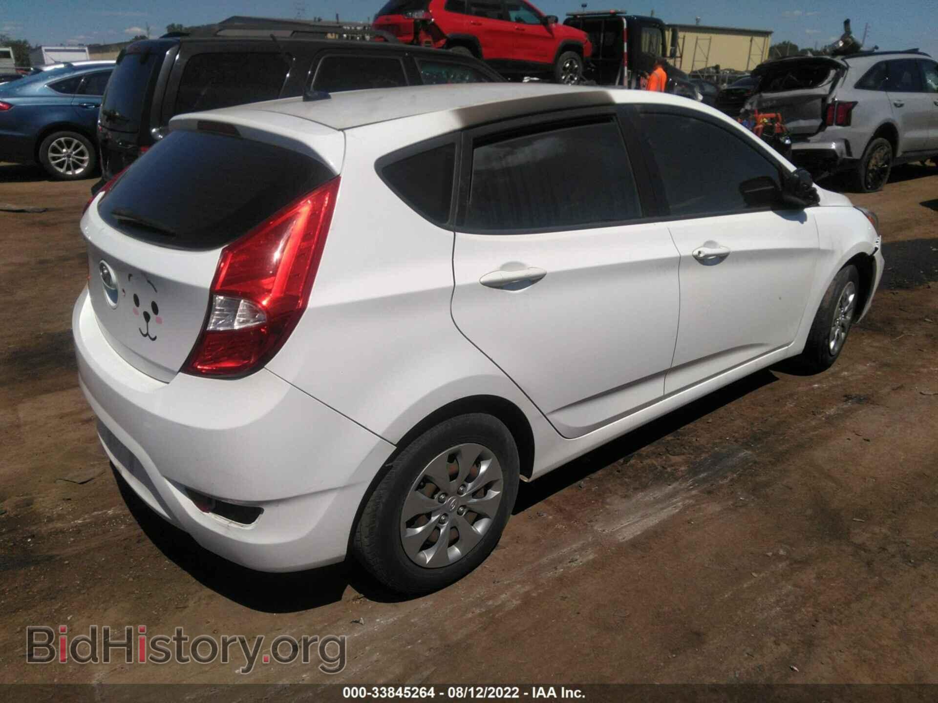 2015 HYUNDAI ACCENT - VIN: KMHCT5AE2FU224170 - Фото 4