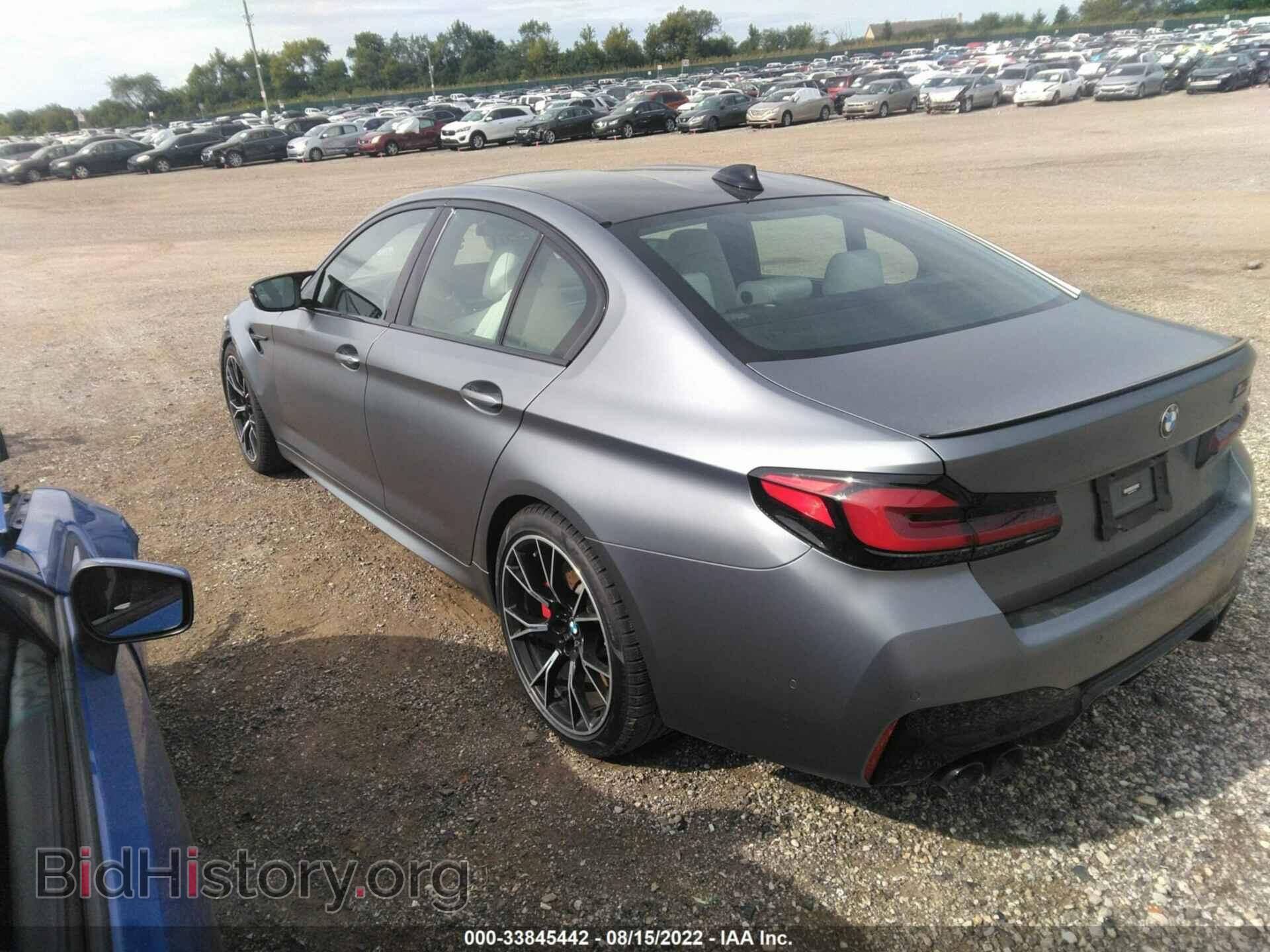 2022 BMW M5 - VIN: WBS83CH05NCJ35277 - Фото 3