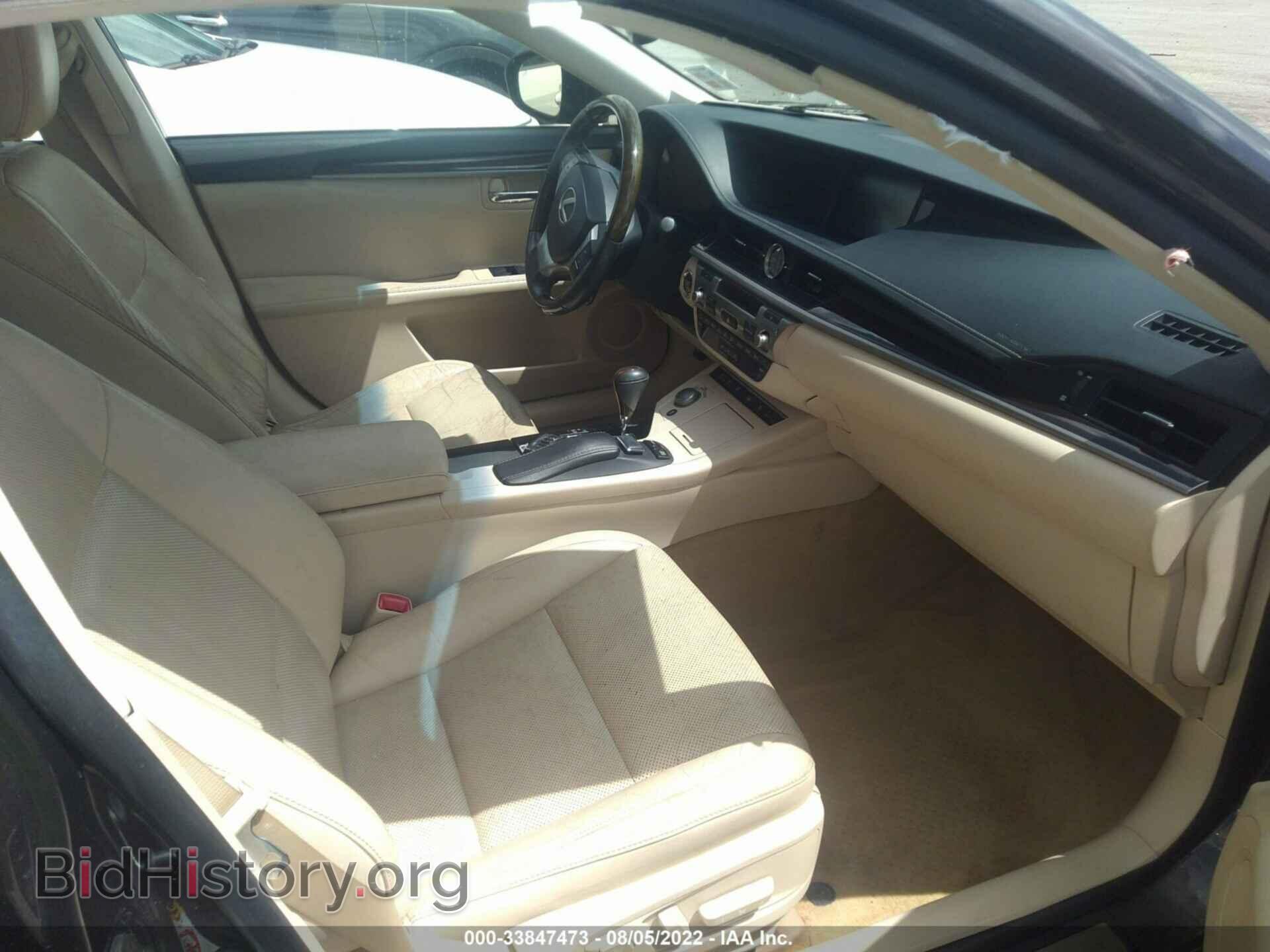 2013 LEXUS ES 350 - VIN: JTHBK1GG2D2064500 - Фото 5