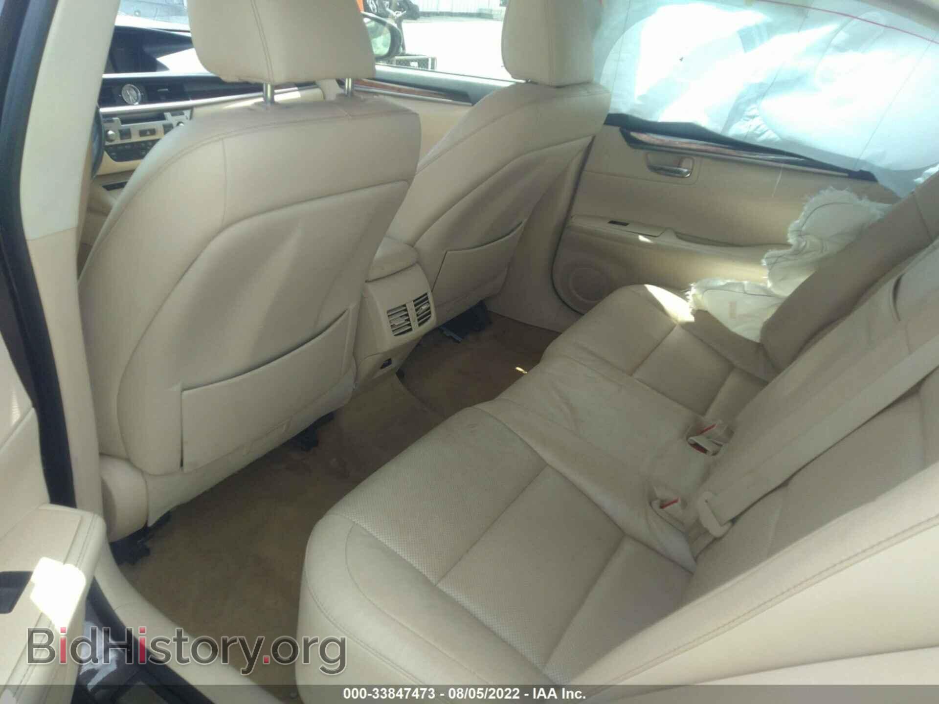 2013 LEXUS ES 350 - VIN: JTHBK1GG2D2064500 - Фото 8