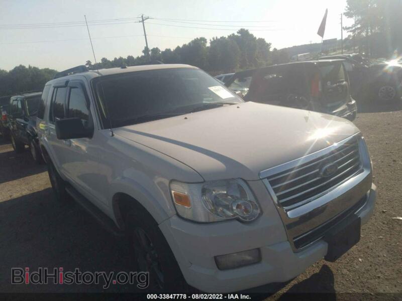 2010 Ford EXPLORER XLT (VIN 1FMEU7DE0AUA19386) — фото 1 из 8, IAAI, повреждение: задняя часть