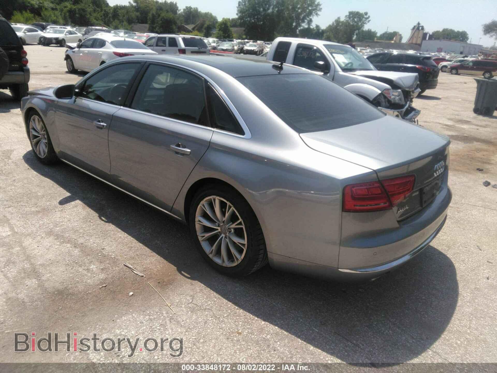 2012 AUDI A8 L - VIN: WAURVAFD2CN001681 - Фото 3