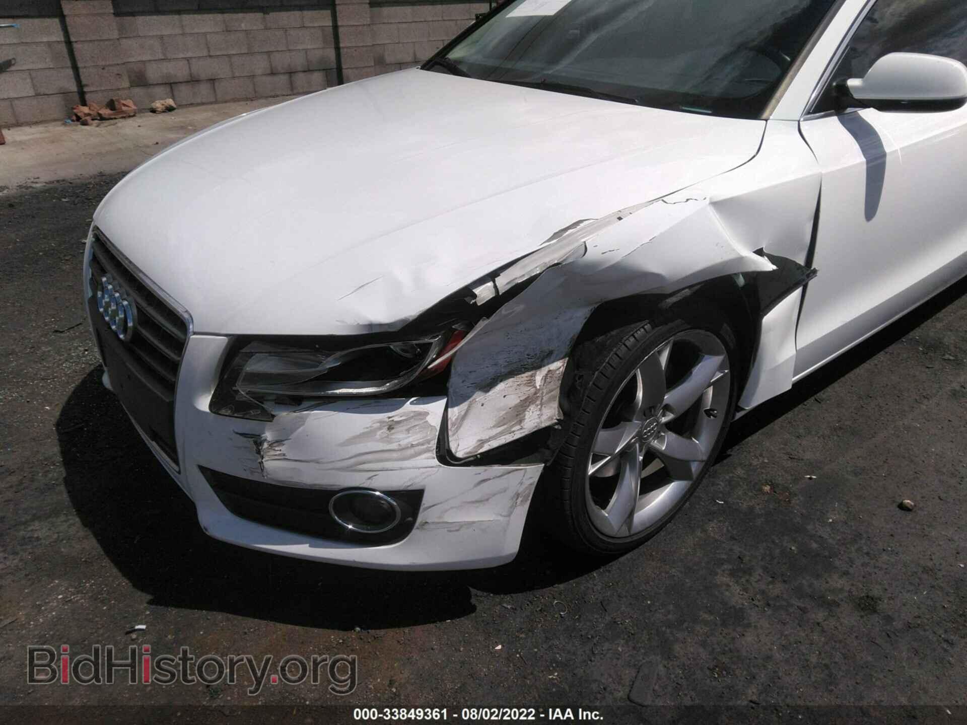 2012 AUDI A5 - VIN: WAULFAFR7CA024444 - Photo 6