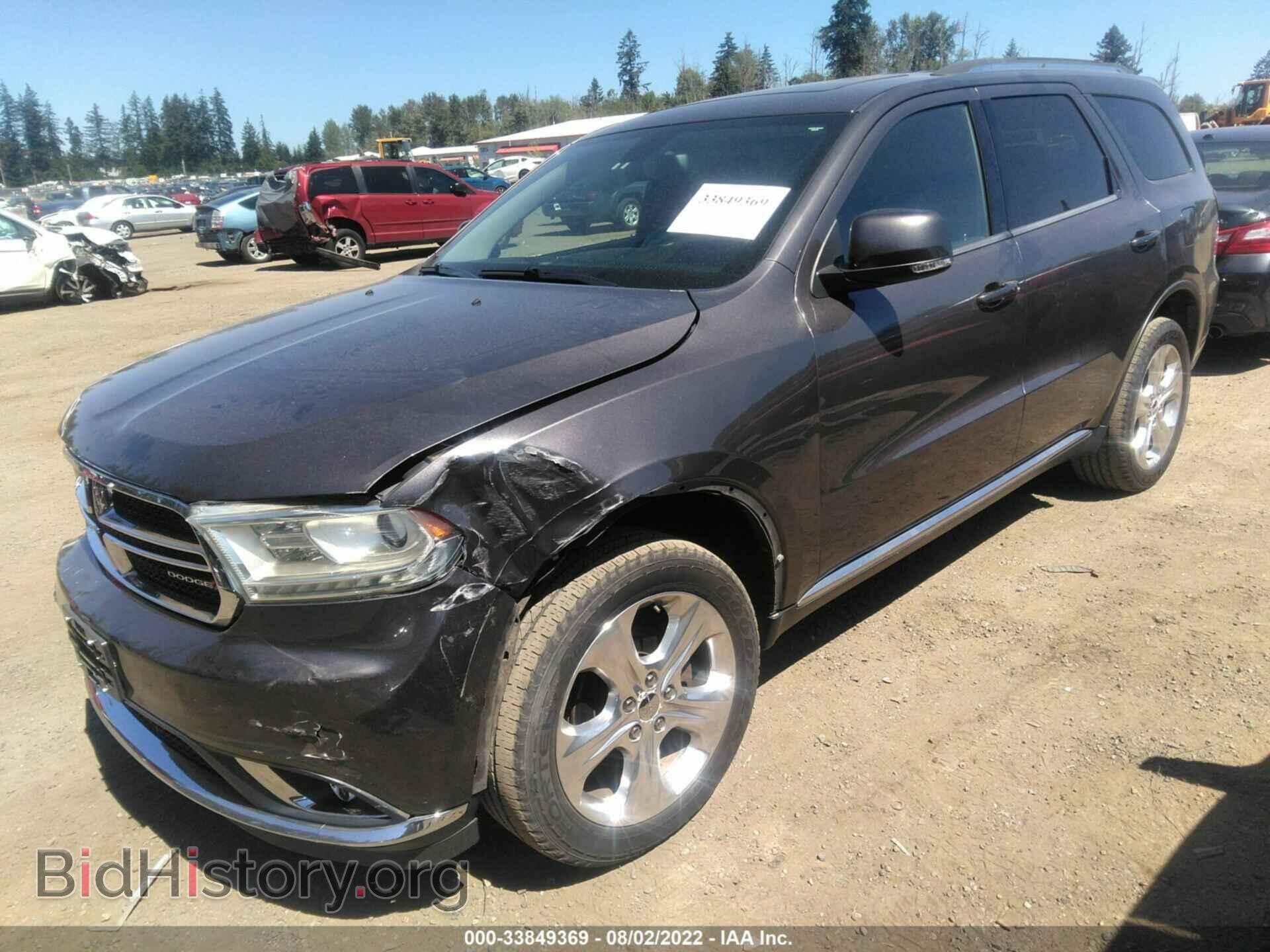 2014 DODGE DURANGO - VIN: 1C4RDJDG0EC340893 - Photo 2
