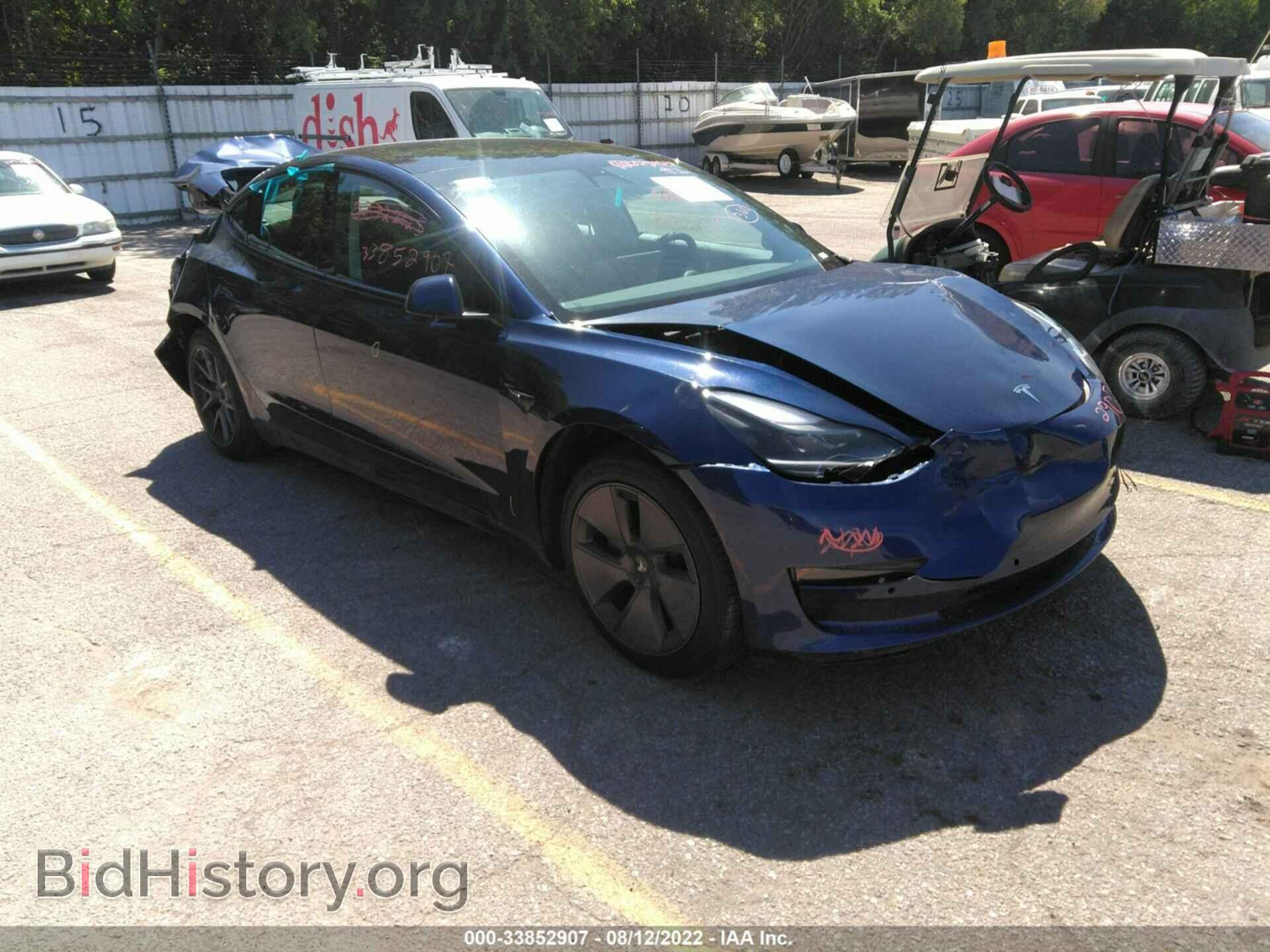 Photo 5YJ3E1EA5MF923359 - TESLA MODEL 3 2021