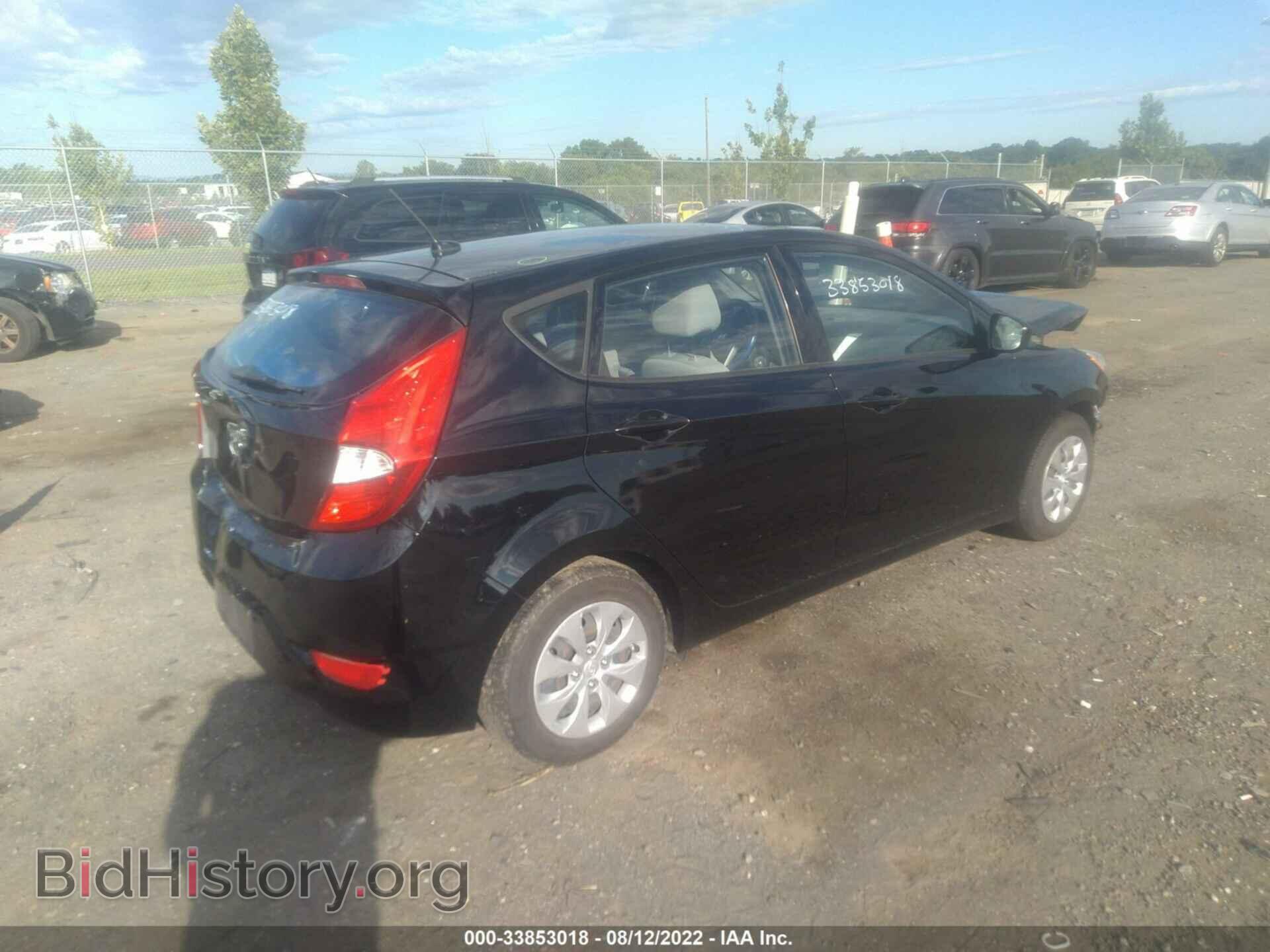 2017 HYUNDAI ACCENT - VIN: KMHCT5AE0HU338641 - Фото 4