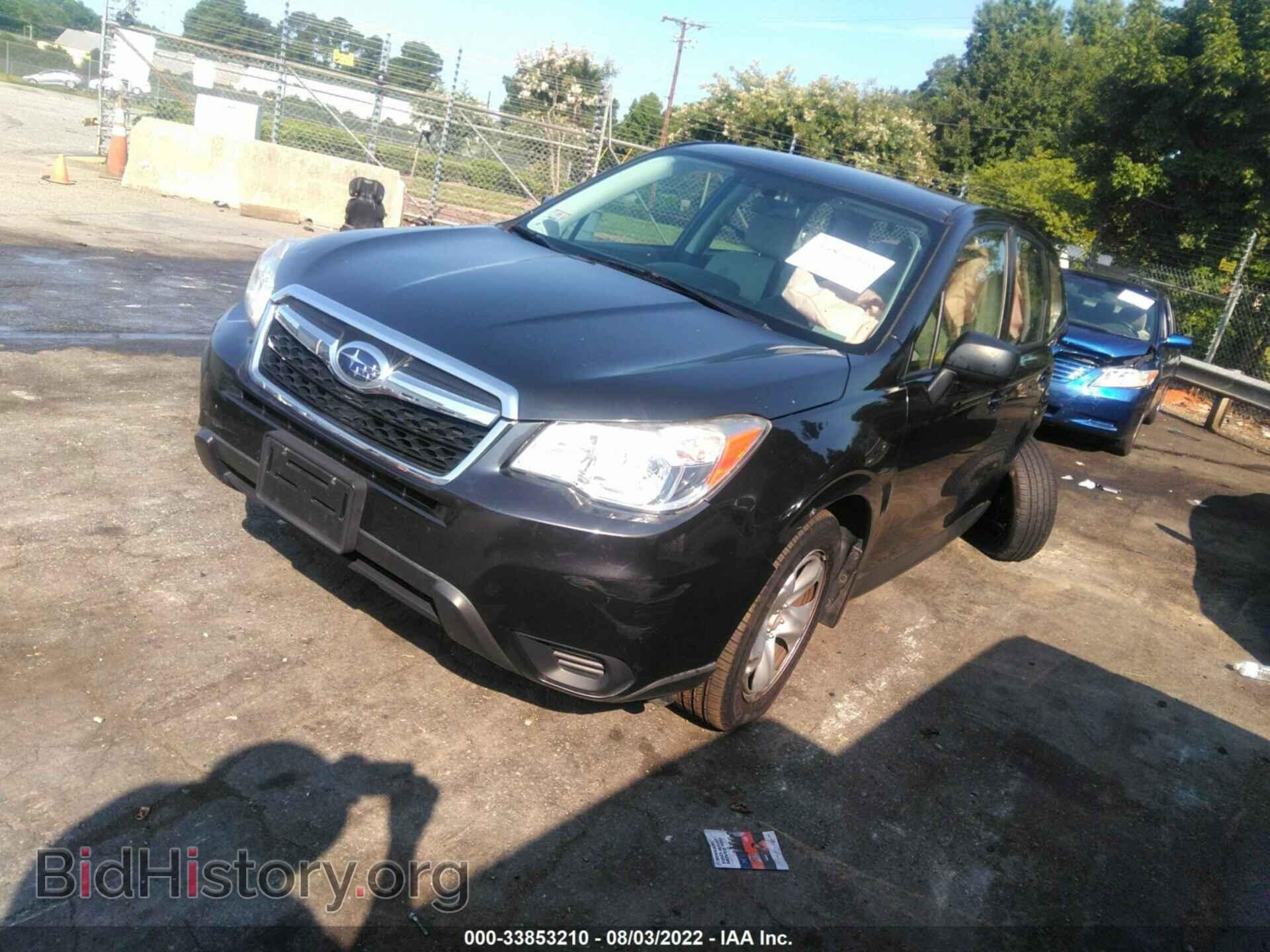 2014 SUBARU FORESTER - VIN: JF2SJAAC4EH497293 - Фото 2