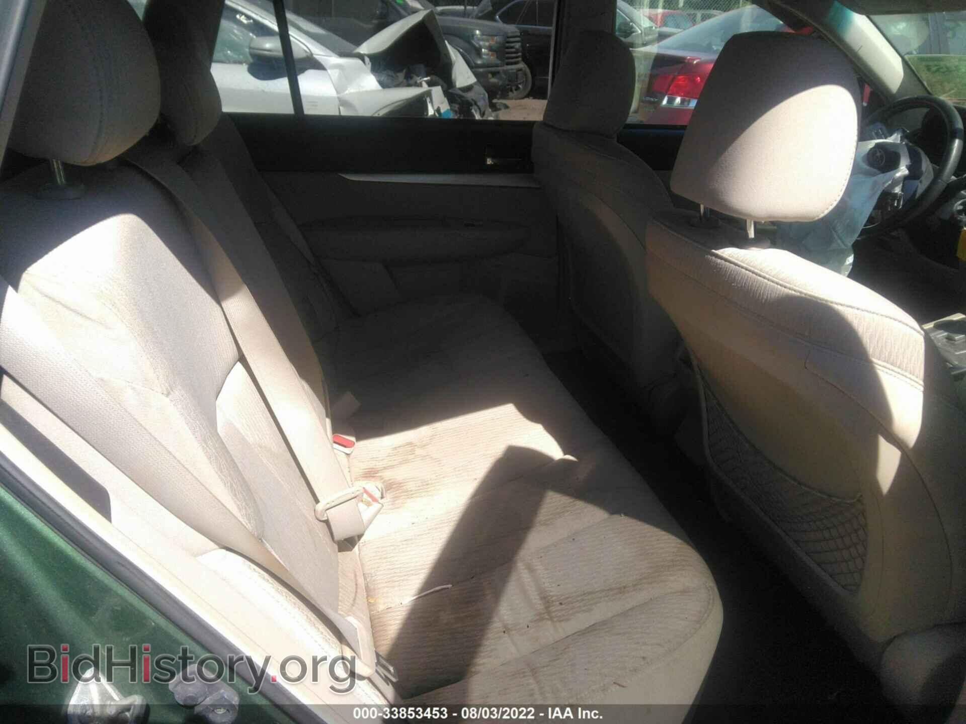 2011 SUBARU OUTBACK - VIN: 4S4BRBBC7B3341216 - Фото 8