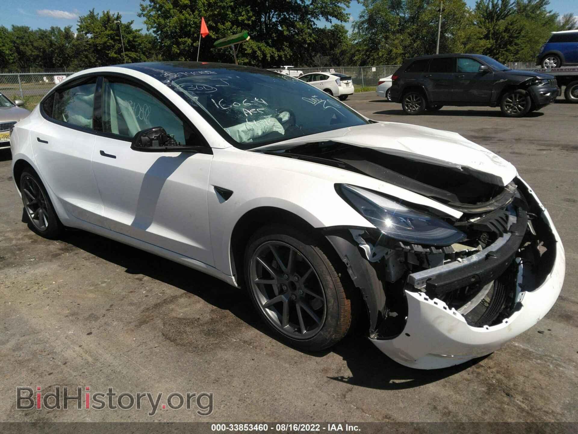 Photo 5YJ3E1EA1MF060625 - TESLA MODEL 3 2021