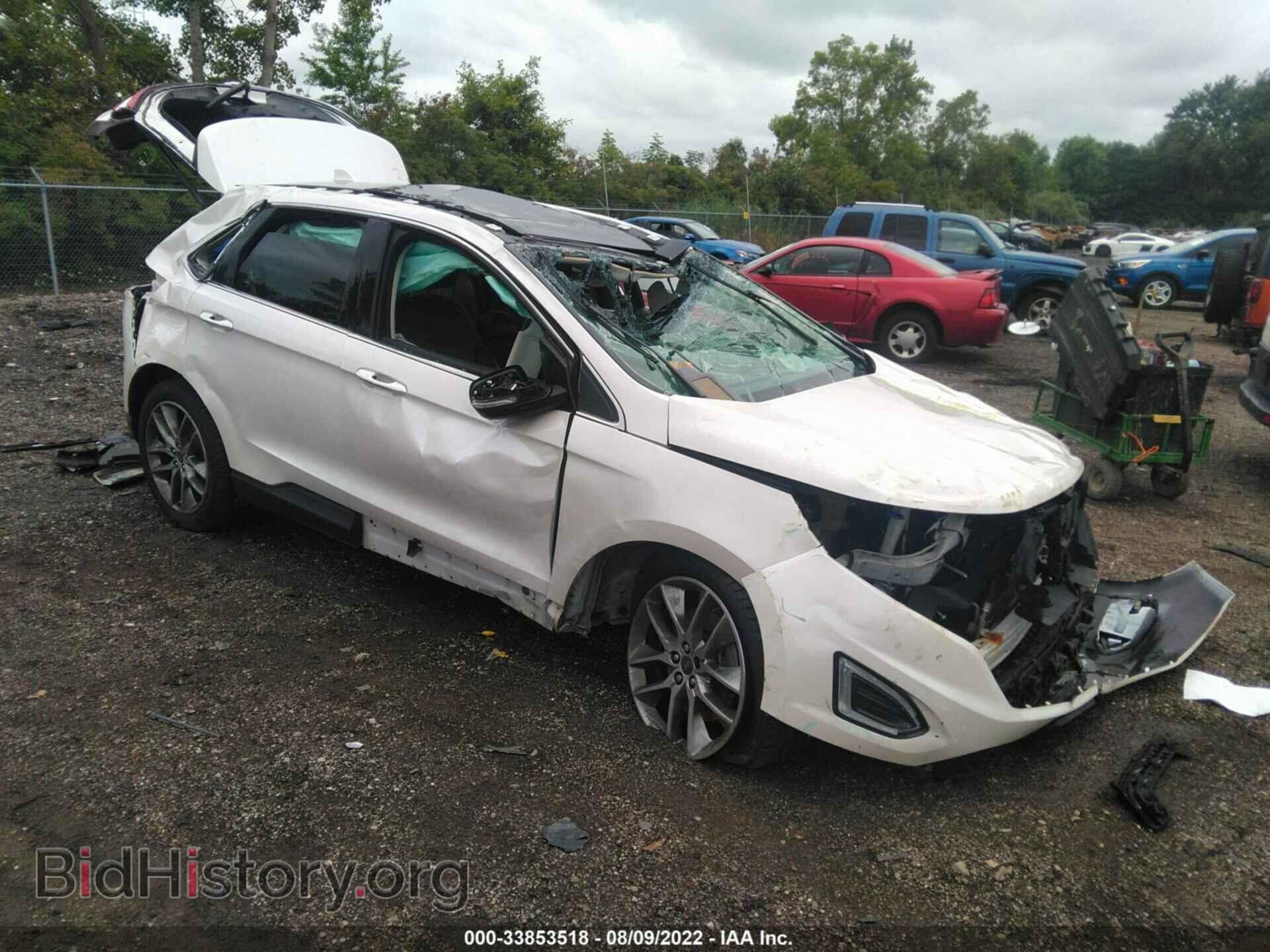 Photo 2FMTK4K84FBC10301 - FORD EDGE 2015