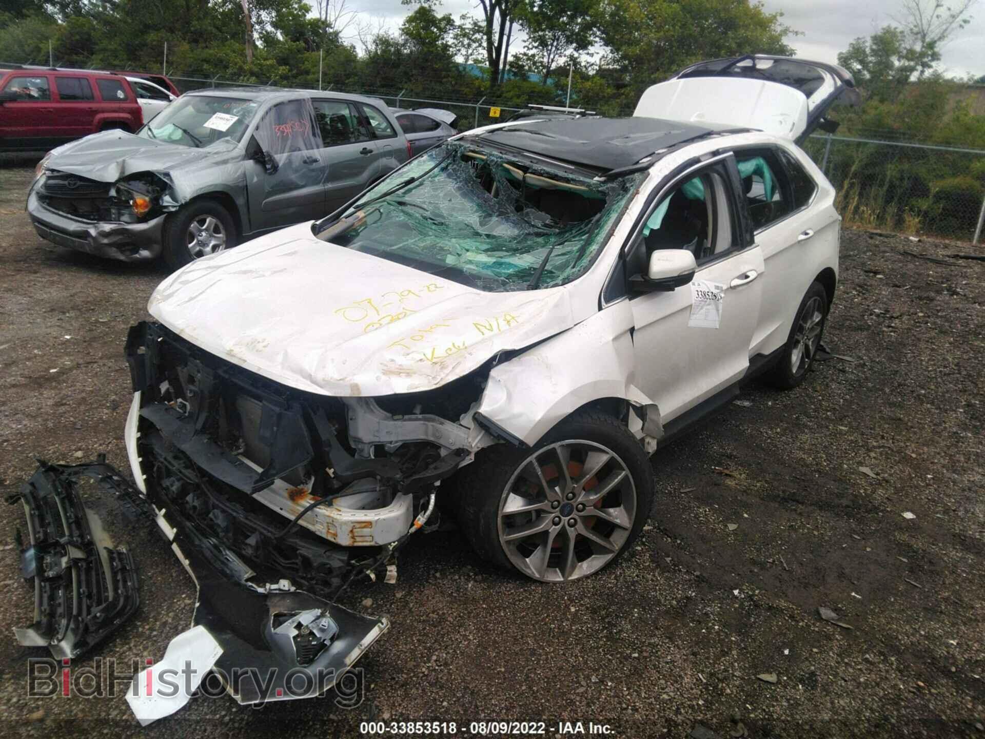 2015 FORD EDGE - VIN: 2FMTK4K84FBC10301 - Photo 6