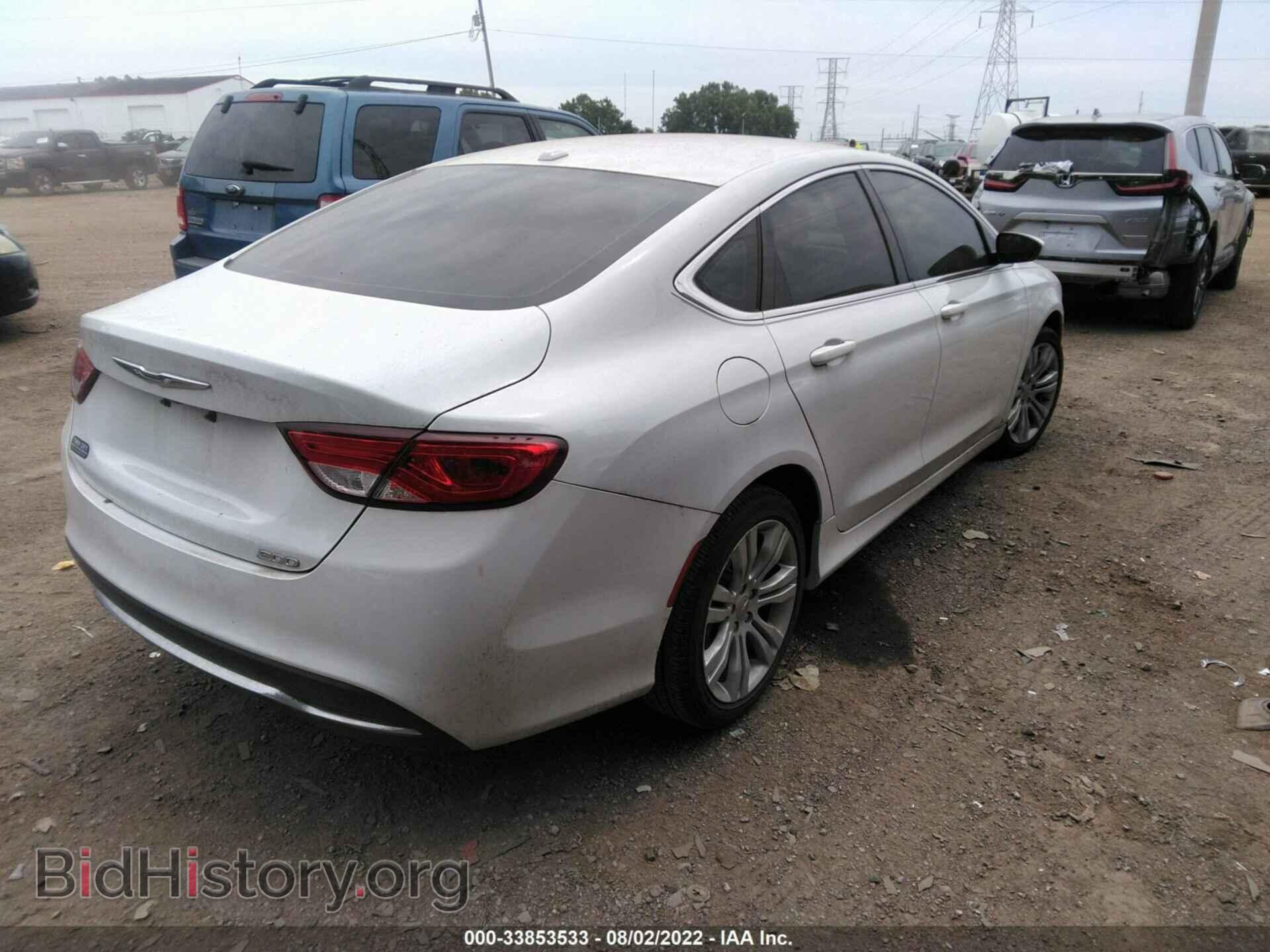 2016 CHRYSLER 200 - VIN: 1C3CCCAB8GN162496 - Photo 4