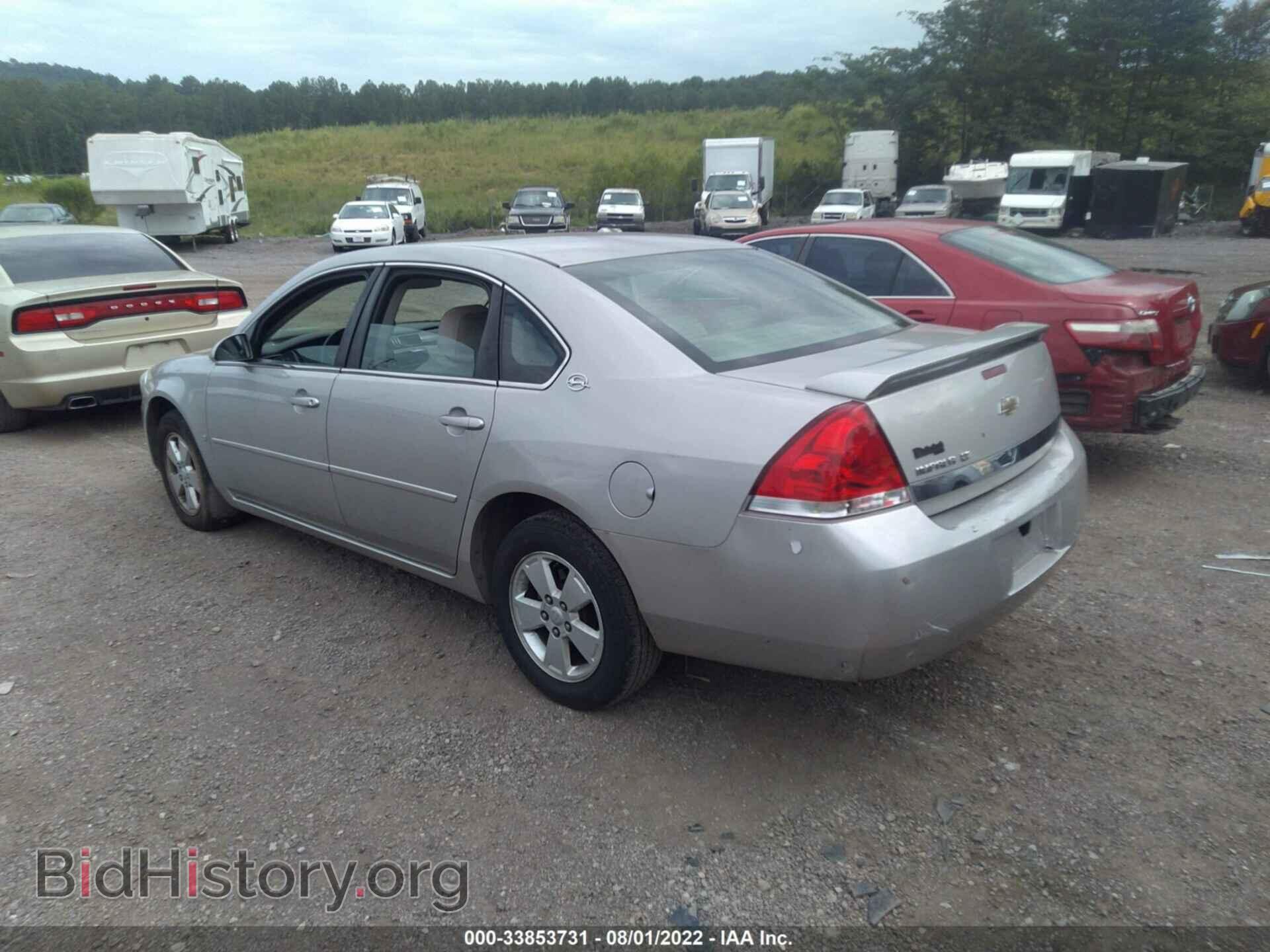 2007 CHEVROLET IMPALA - VIN: 2G1WT55N879338127 - Фото 3
