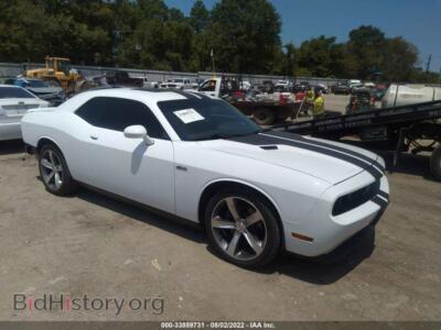 2014 Dodge CHALLENGER SXT 100TH Anniversary, белый — VIN 2C3CDYAG6EH218009, IAAI