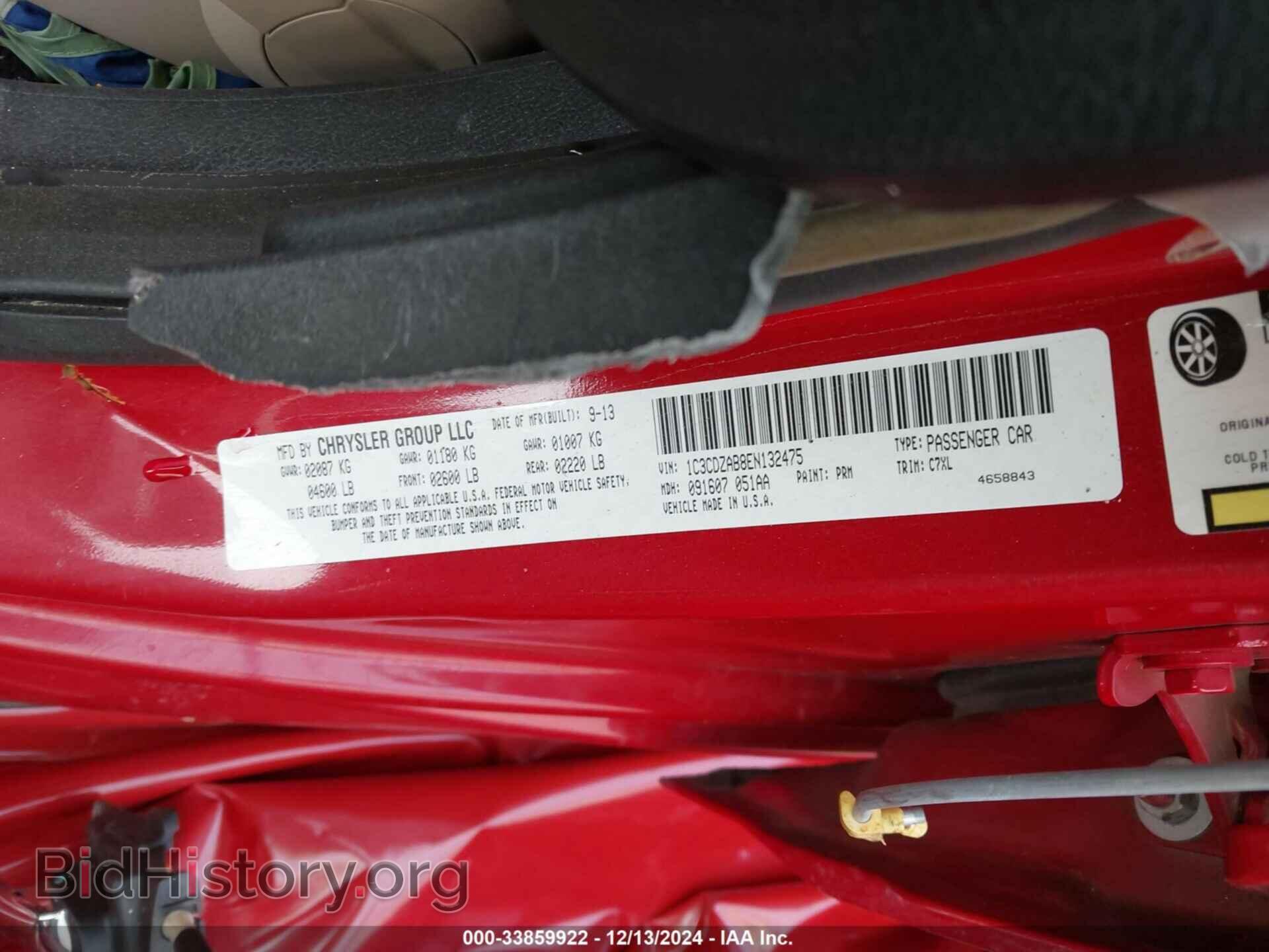 2014 DODGE AVENGER - VIN: 1C3CDZAB8EN132475 - Photo 9