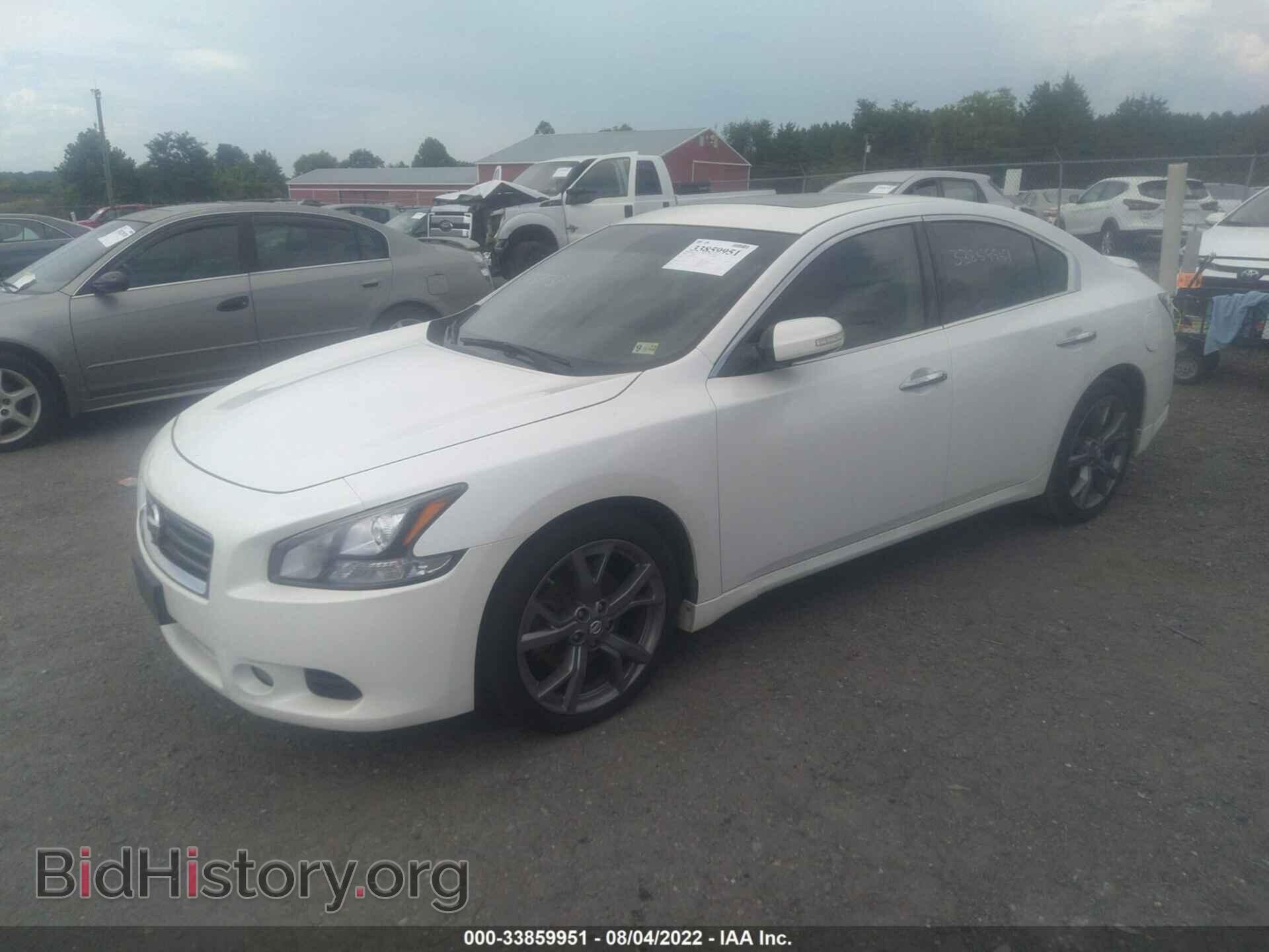 2014 NISSAN MAXIMA - VIN: 1N4AA5AP8EC449738 - Фото 2