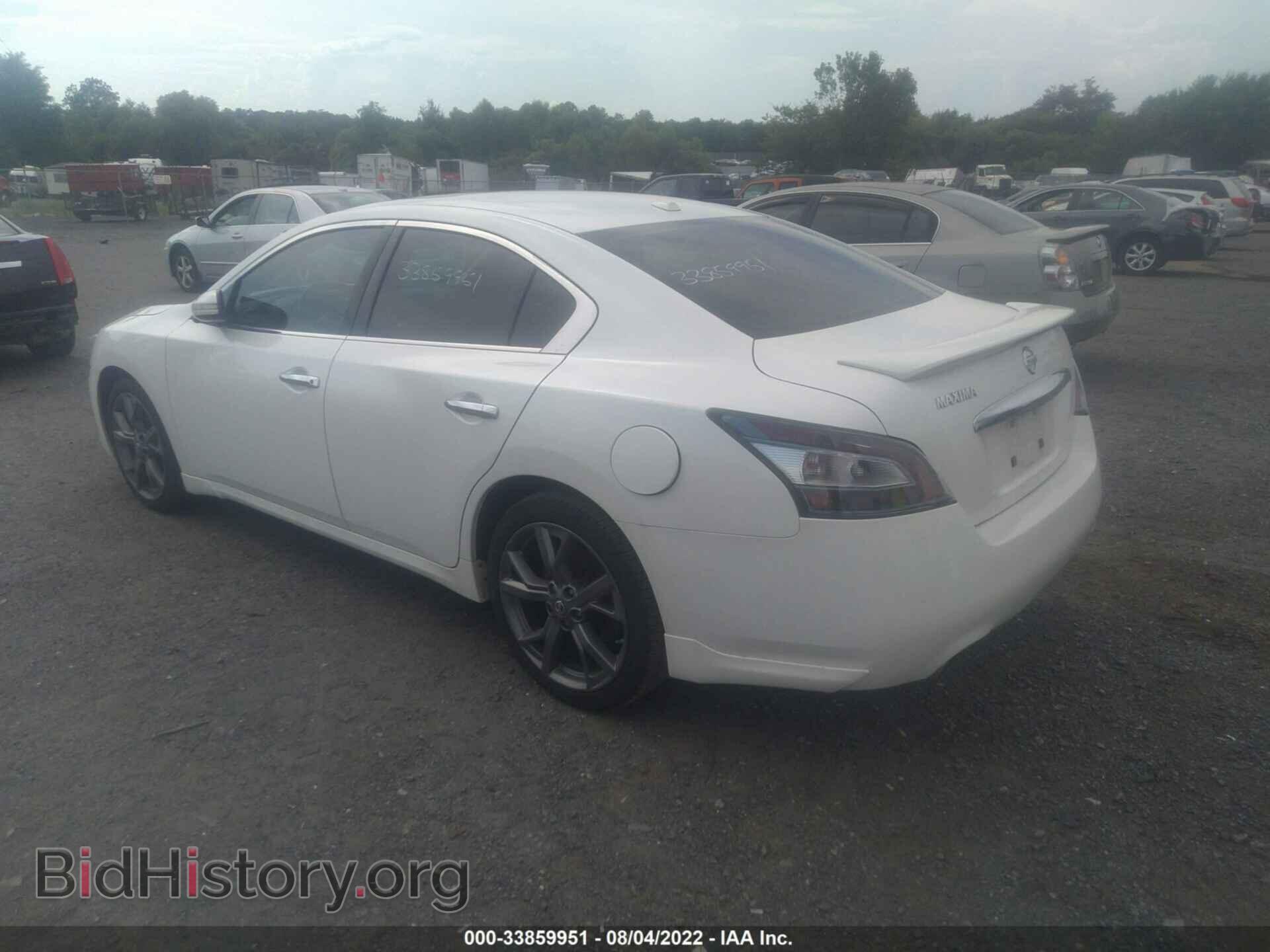 2014 NISSAN MAXIMA - VIN: 1N4AA5AP8EC449738 - Фото 3