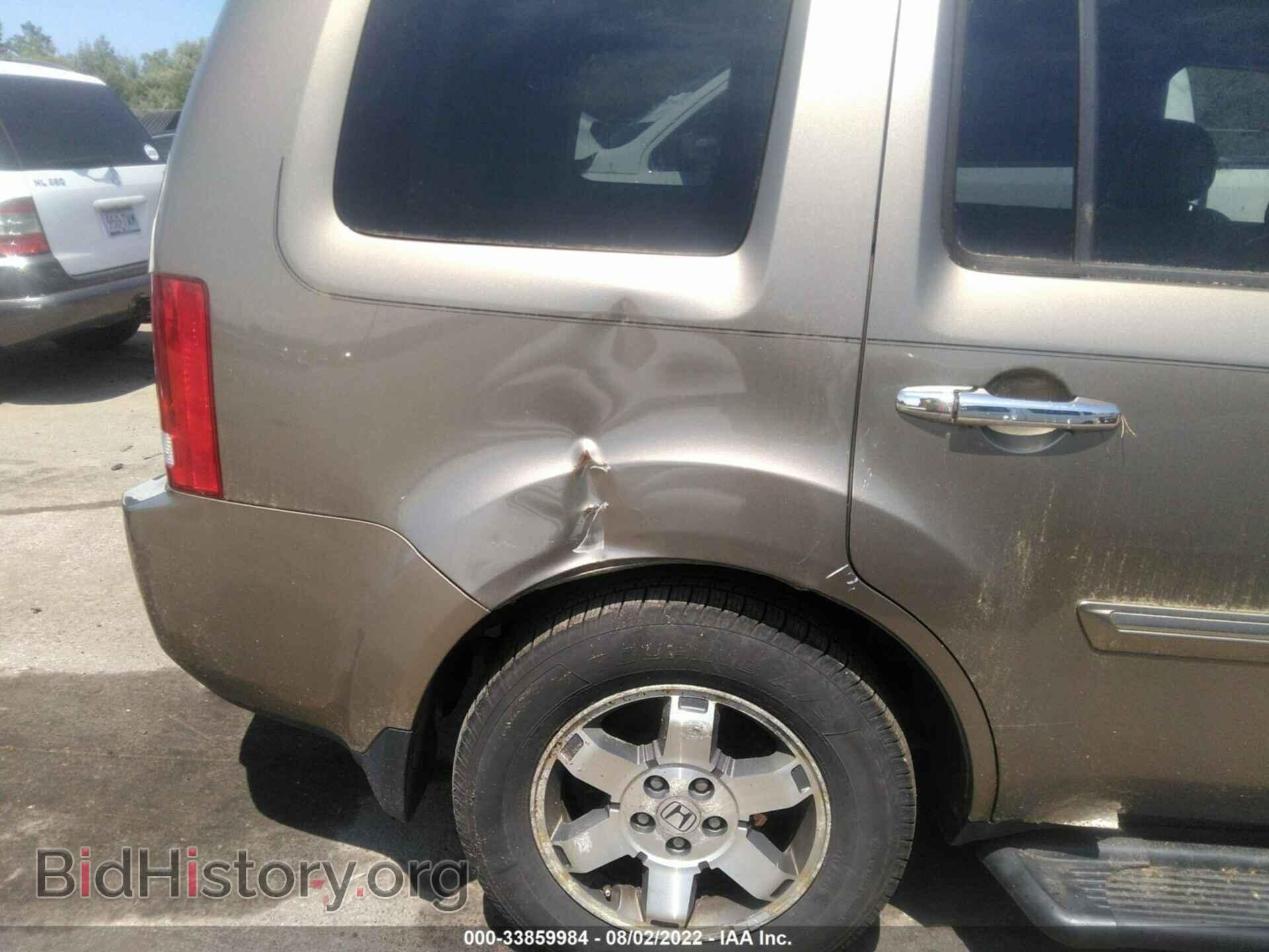 2009 HONDA PILOT - VIN: 5FNYF48999B001612 - Фото 6
