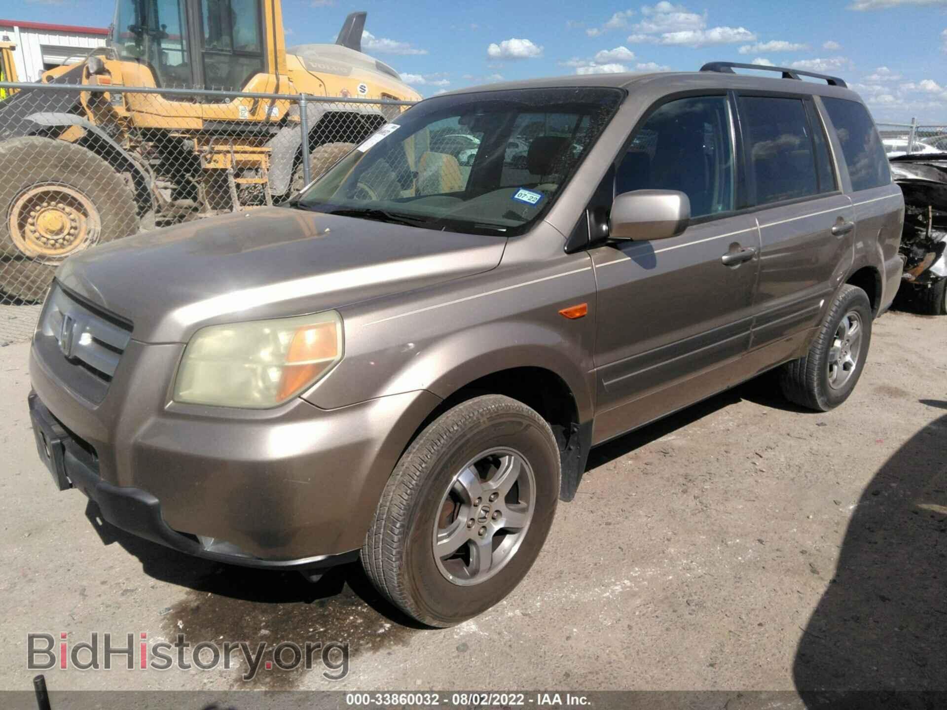 2006 HONDA PILOT - VIN: 5FNYF28686B021355 - Фото 2