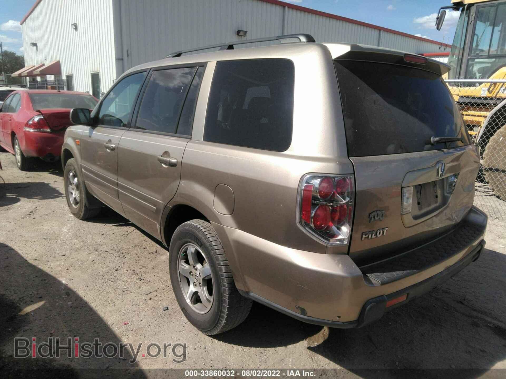 2006 HONDA PILOT - VIN: 5FNYF28686B021355 - Фото 3