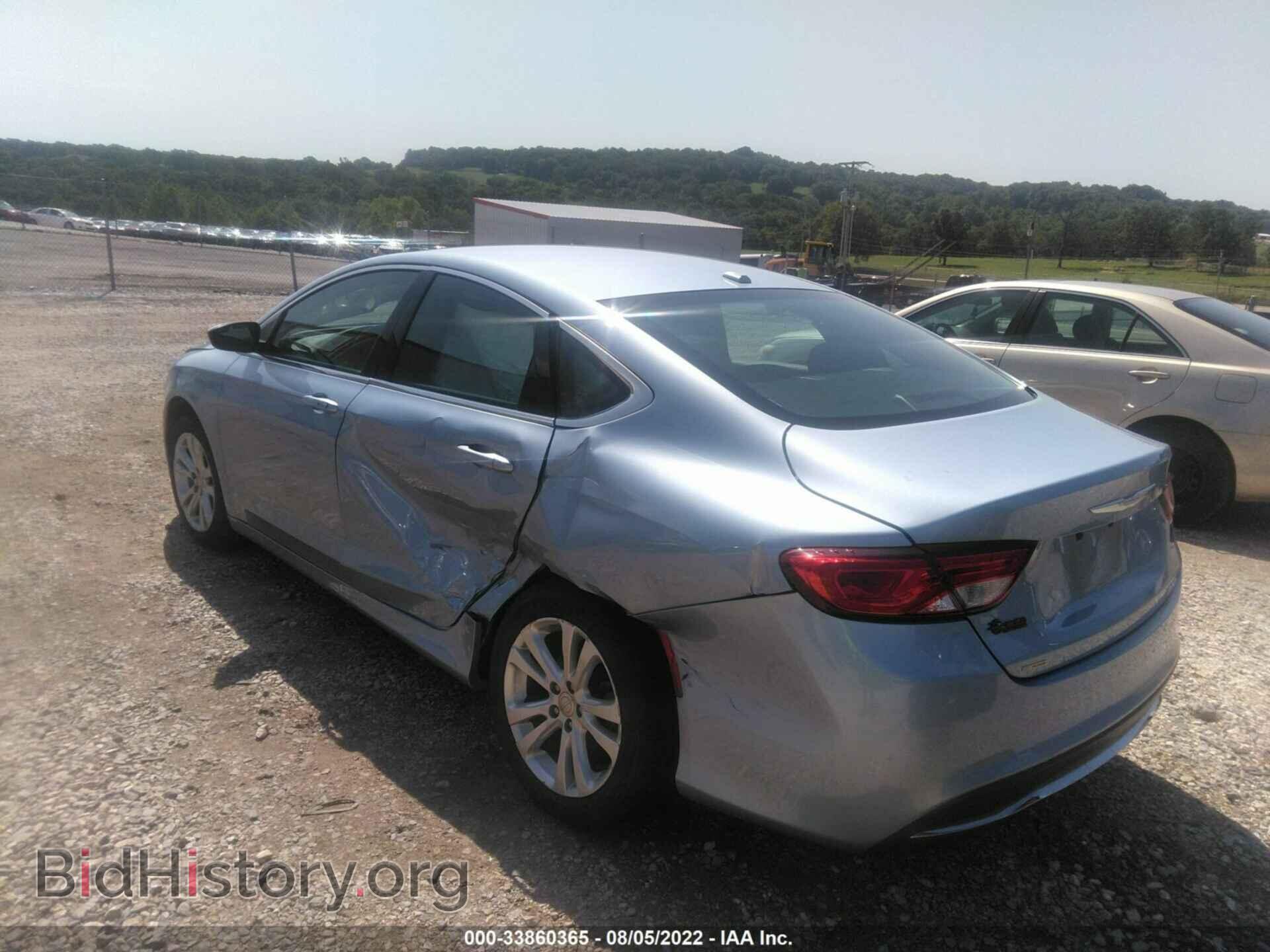 2015 CHRYSLER 200 - VIN: 1C3CCCABXFN640190 - Фото 3