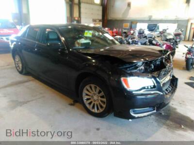 2014 Chrysler 300, черный — VIN 2C3CCAAG2EH336164, IAAI