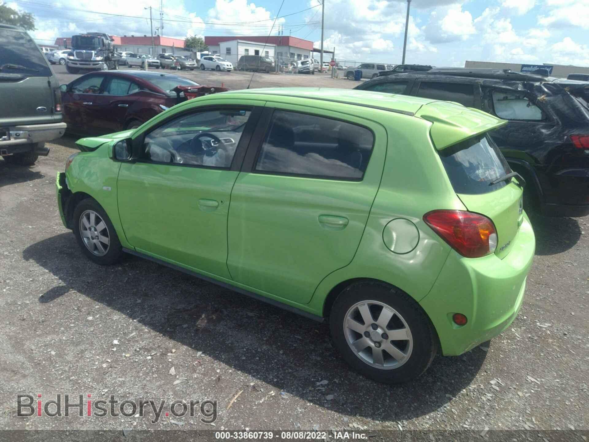 2014 MITSUBISHI MIRAGE - VIN: ML32A4HJ3EH007756 - Фото 3