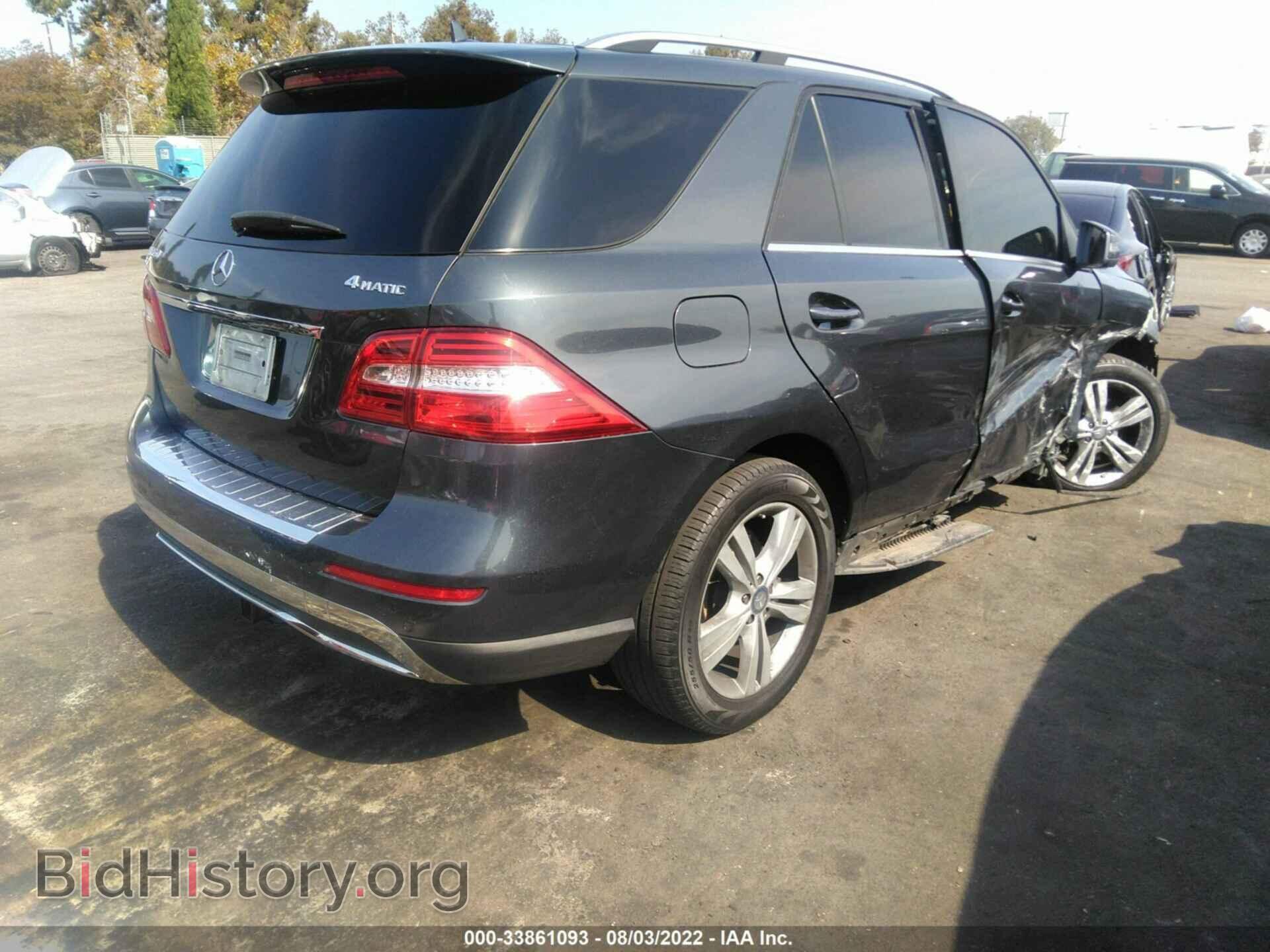 2012 MERCEDES-BENZ M-CLASS - VIN: 4JGDA5HB3CA026149 - Фото 4