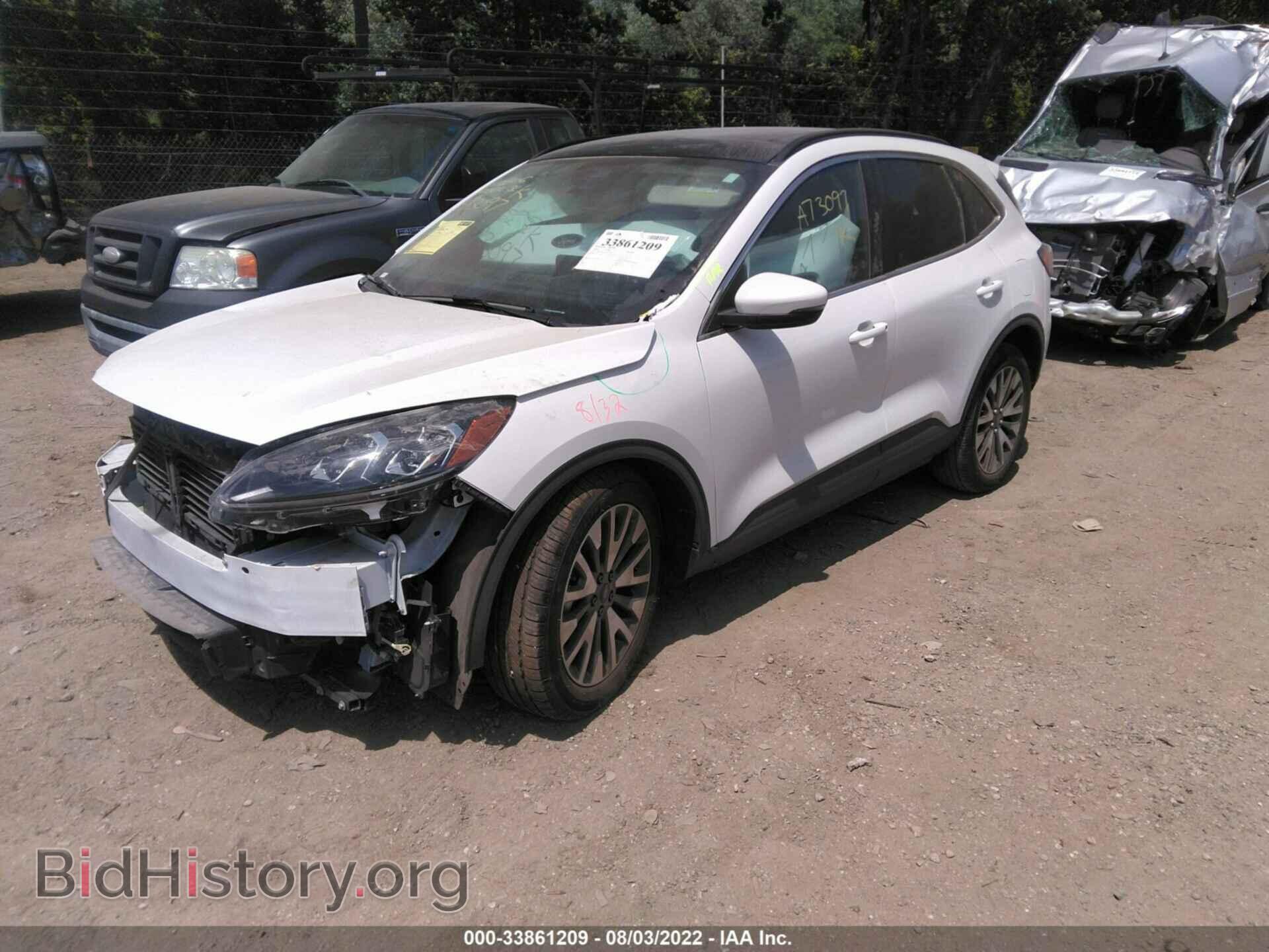 2020 FORD ESCAPE - VIN: 1FMCU0DZ4LUA73097 - Фото 2
