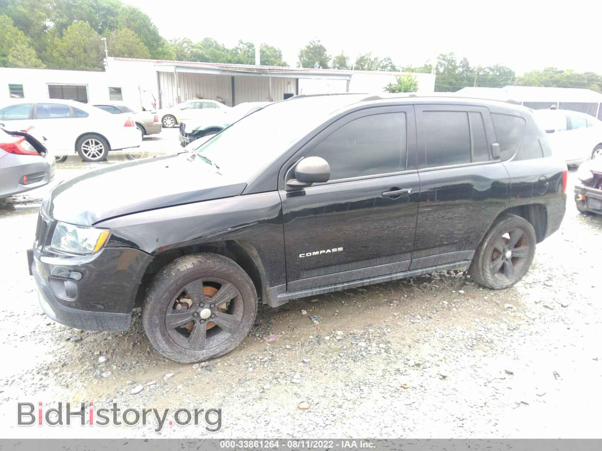 2016 JEEP COMPASS - VIN: 1C4NJCBA7GD525327 - Фото 2