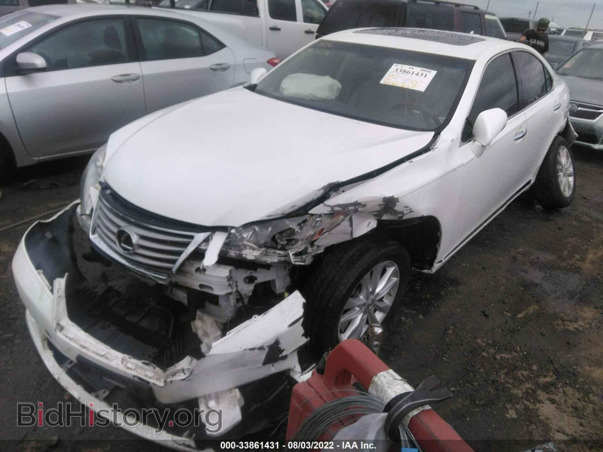2012 LEXUS ES 350 - VIN: JTHBK1EG4C2501351 - Фото 2