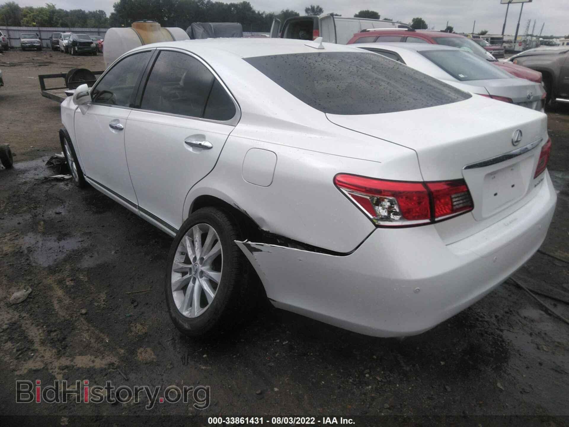 2012 LEXUS ES 350 - VIN: JTHBK1EG4C2501351 - Фото 3