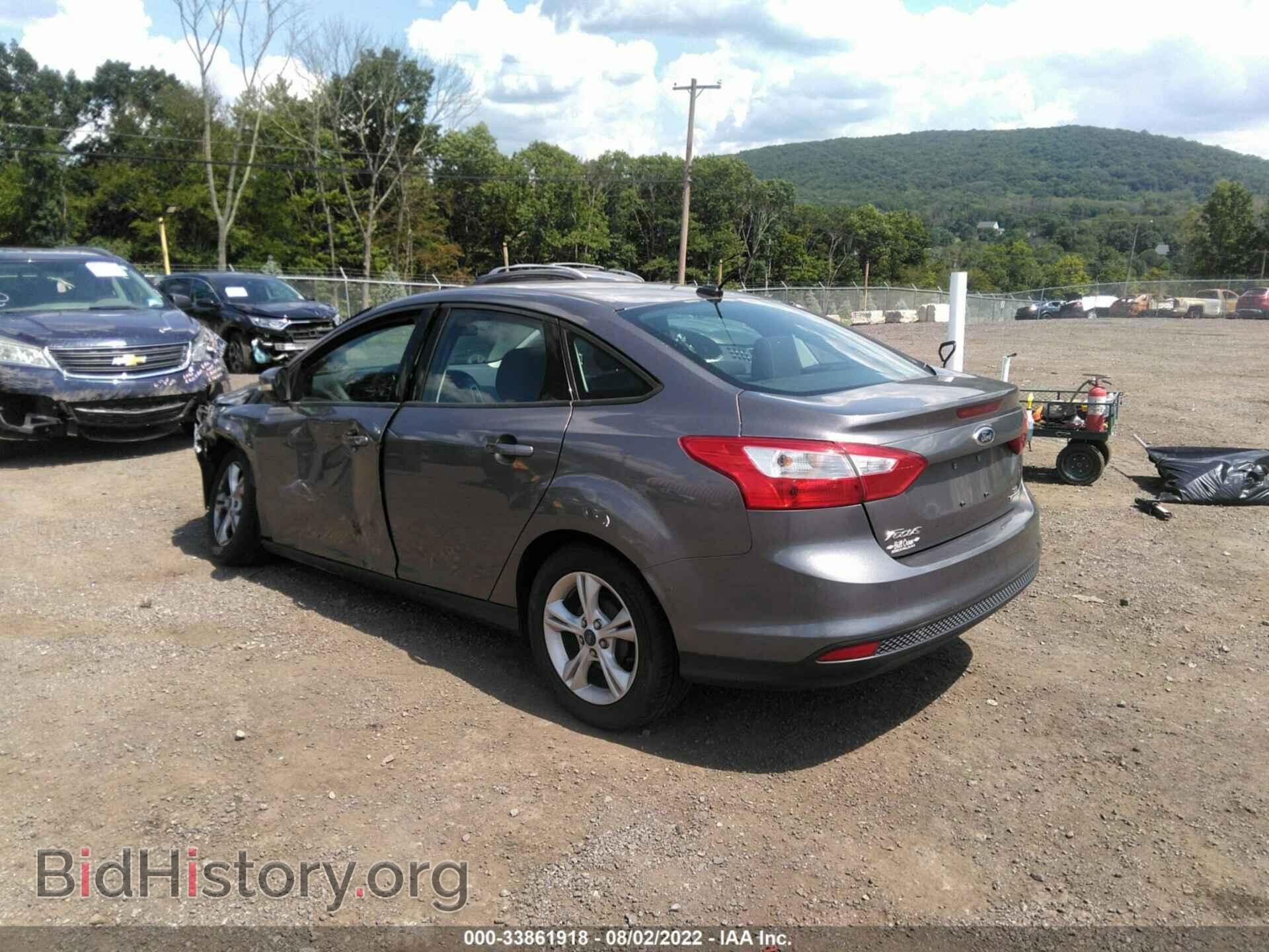 2014 FORD FOCUS - VIN: 1FADP3F27EL449257 - Фото 3