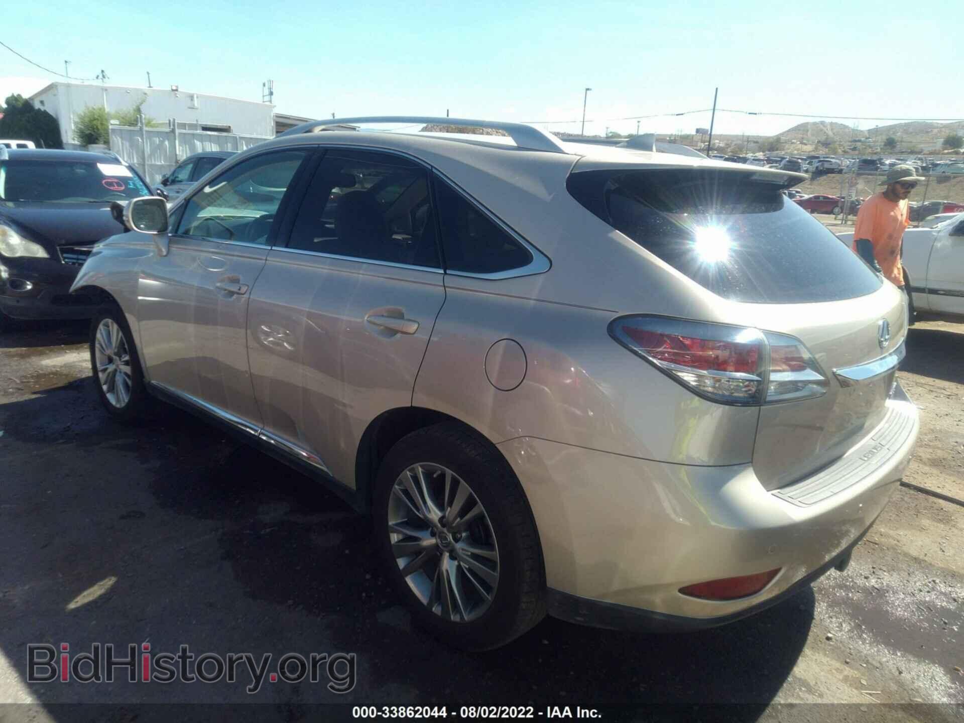 2014 LEXUS RX 350 - VIN: 2T2BK1BA0EC246957 - Фото 3