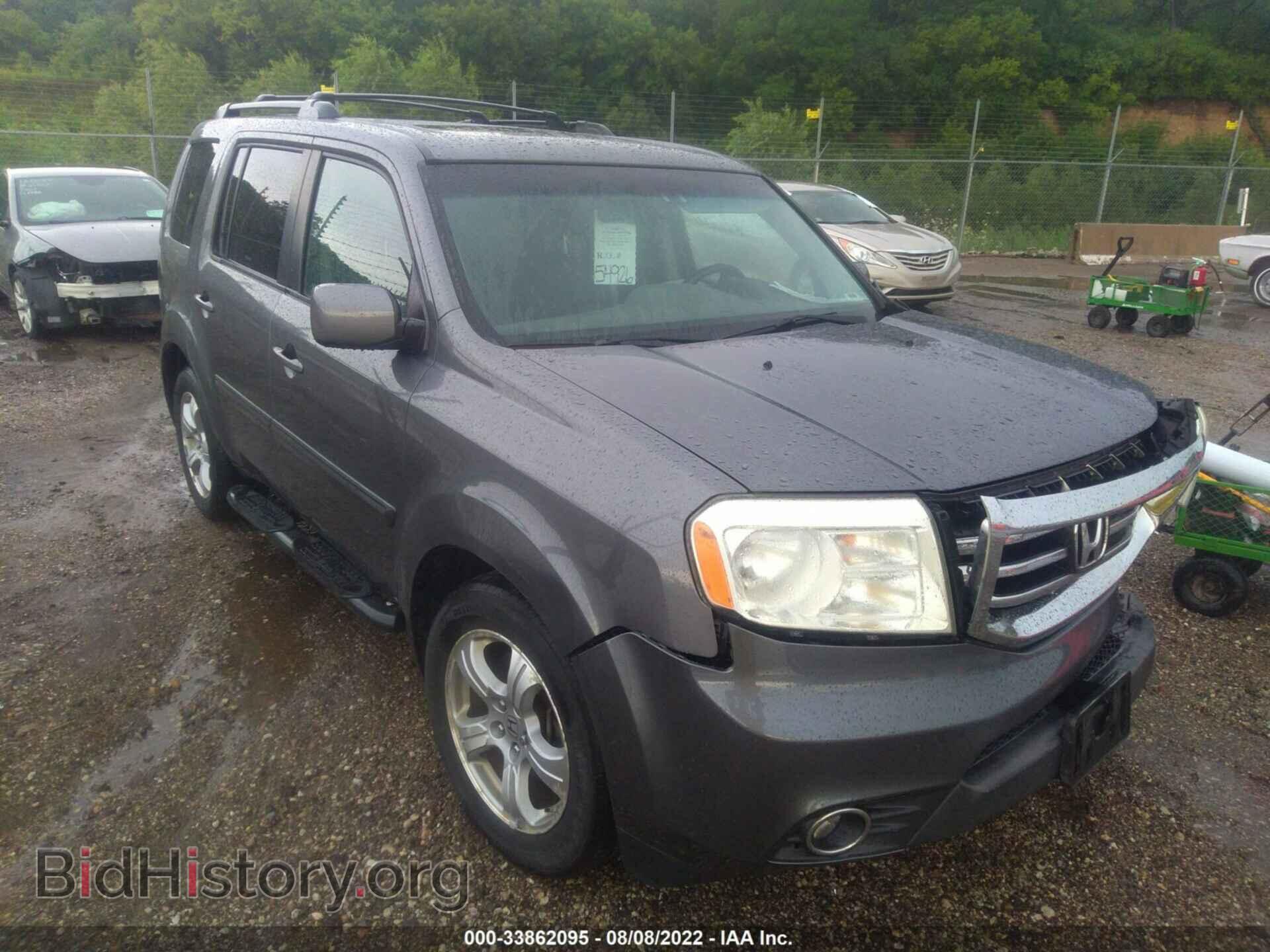 Фотография 5FNYF4H56CB074232 - HONDA PILOT 2012