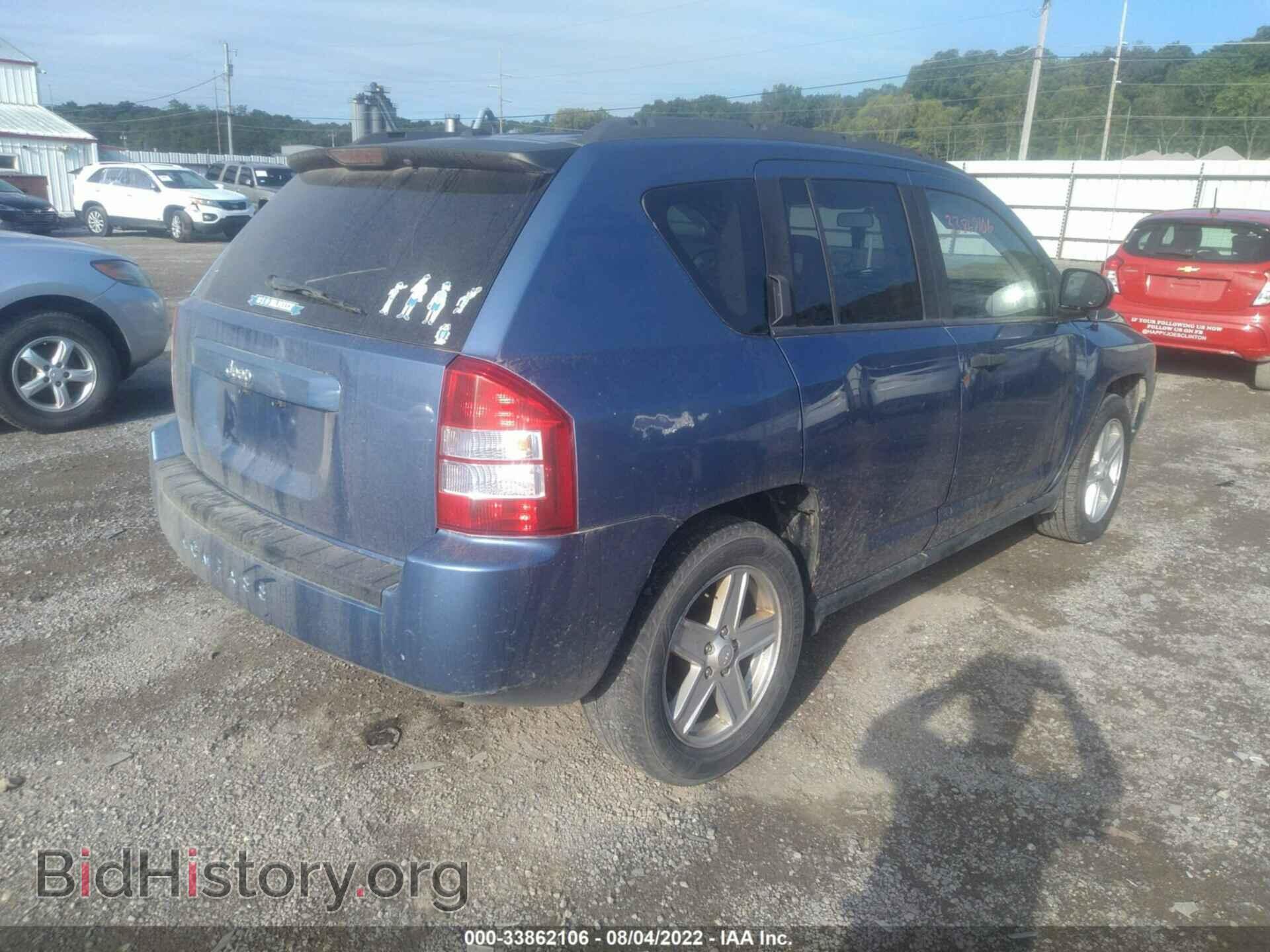 2007 JEEP COMPASS - VIN: 1J8FT47W07D200469 - Фото 4