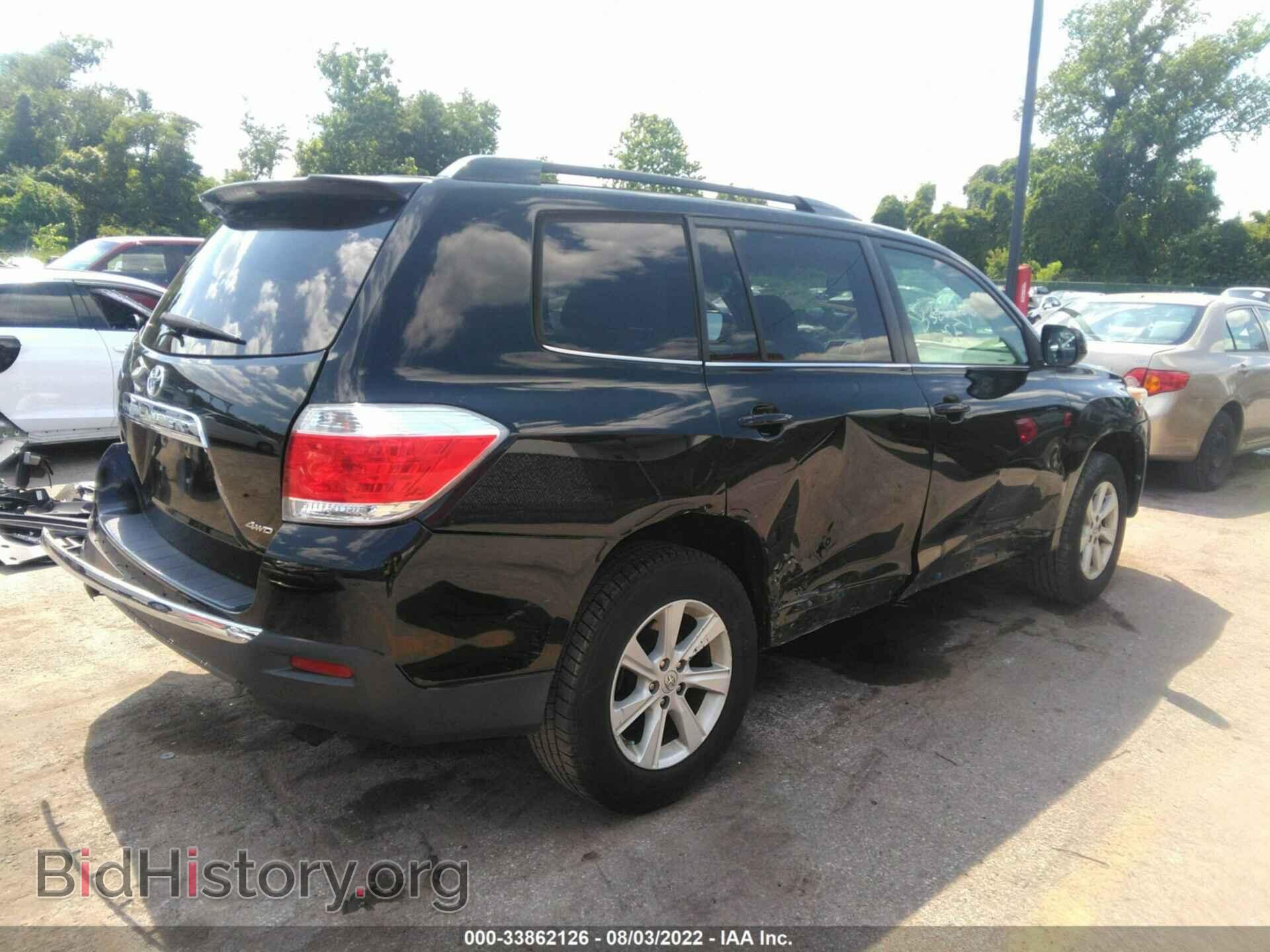 2011 TOYOTA HIGHLANDER - VIN: 5TDBK3EH9BS066453 - Фото 4