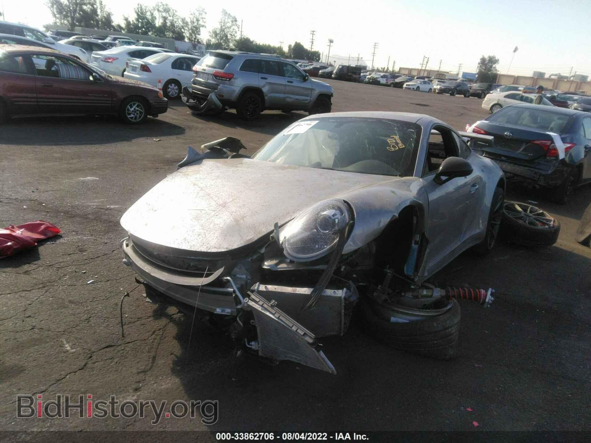 2018 PORSCHE 911 - VIN: WP0AC2A99JS176572 - Фото 2